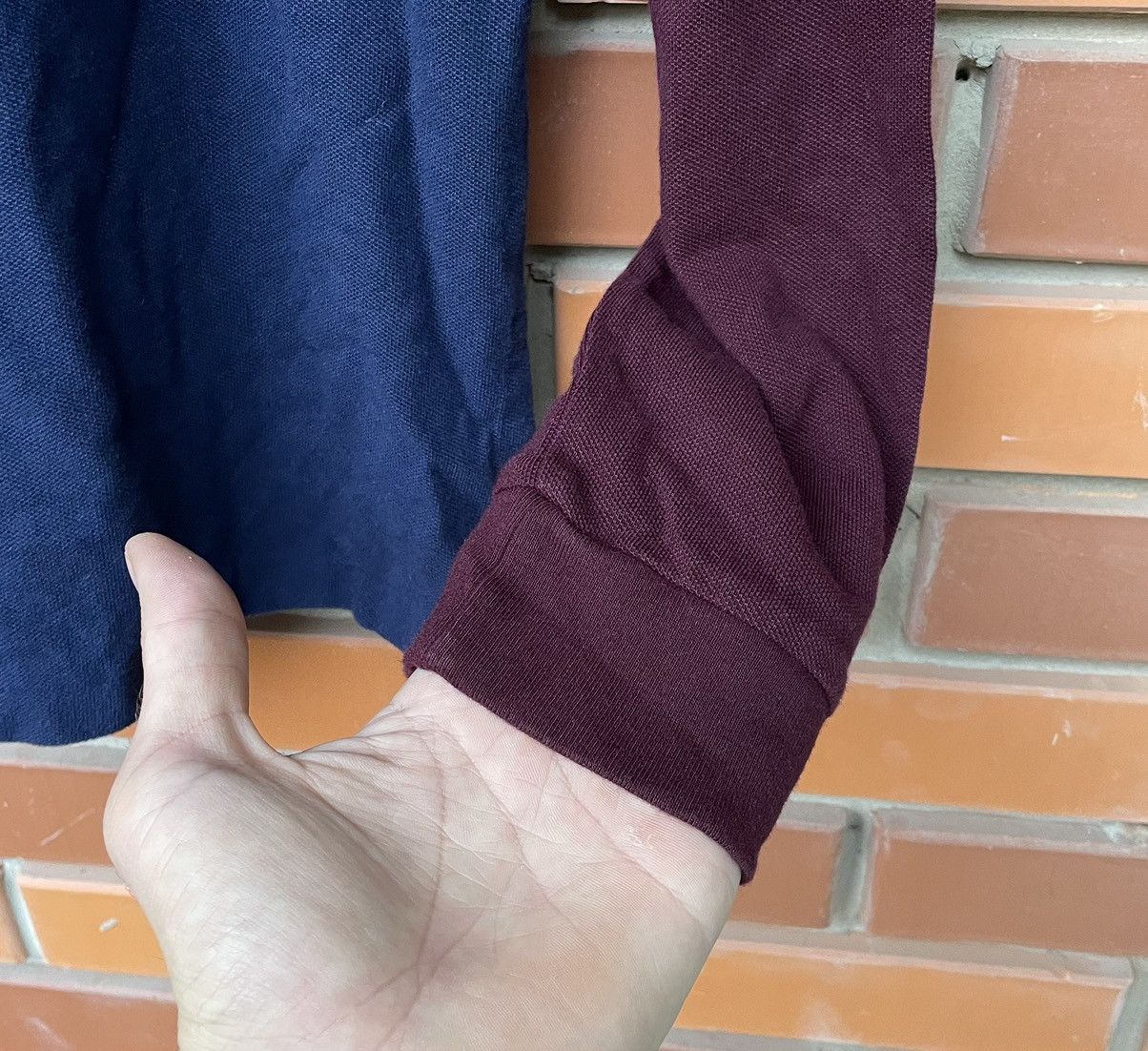 Polo Ralph Lauren × Ralph Lauren × Vintage Vintage Polo Ralph Lauren Rugby Long Sleeve Size US L / EU 52-54 / 3 - 3 Thumbnail