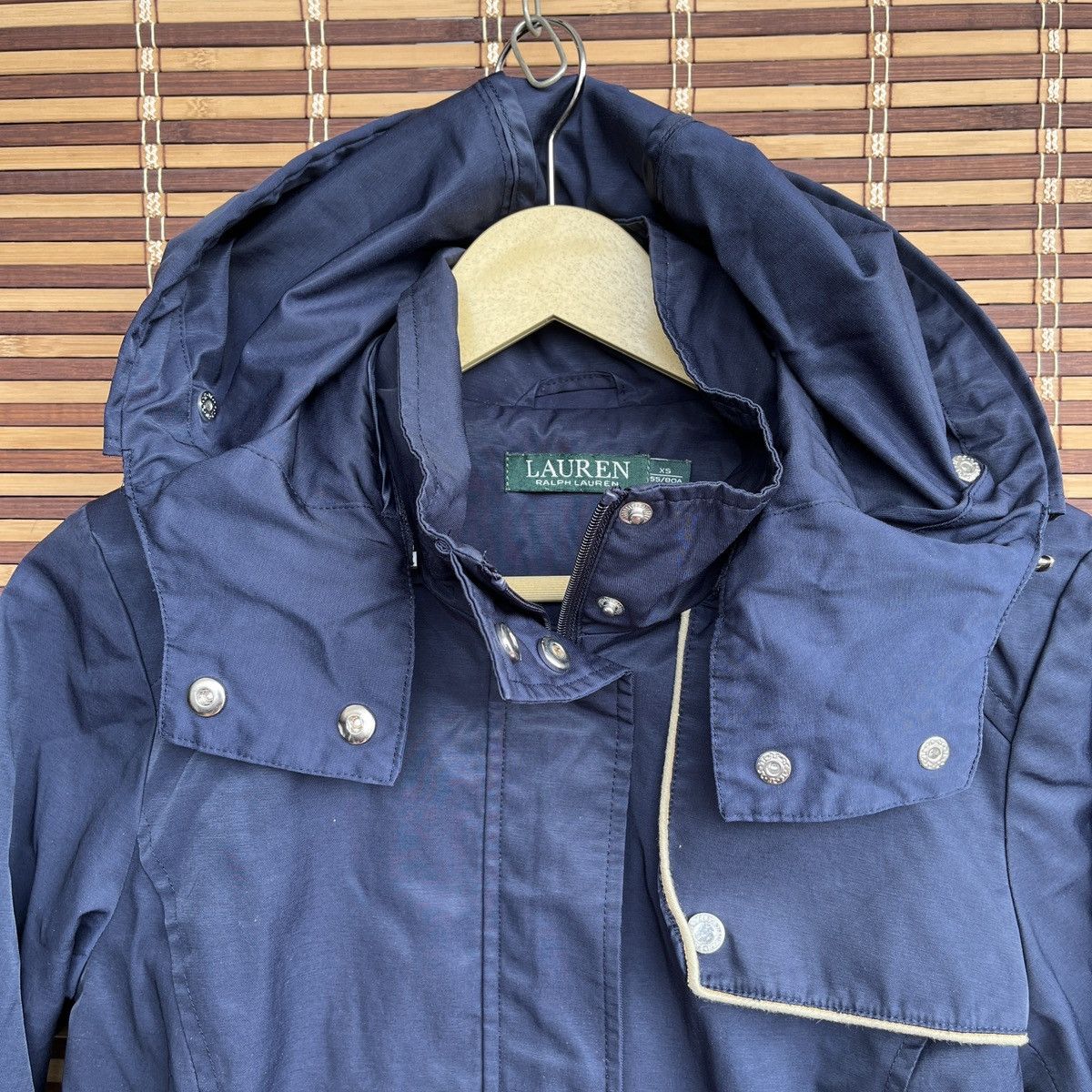 Ralph Lauren × Vintage Ralph Lauren Coat Jacket With Hoodie Size XS / US 0-2 / IT 36-38 - 4 Thumbnail