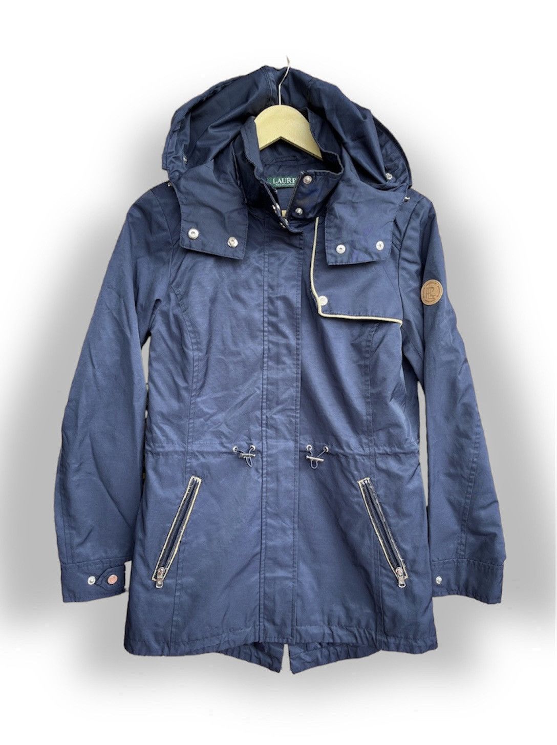 Ralph Lauren × Vintage Ralph Lauren Coat Jacket With Hoodie Size XS / US 0-2 / IT 36-38 - 1 Thumbnail
