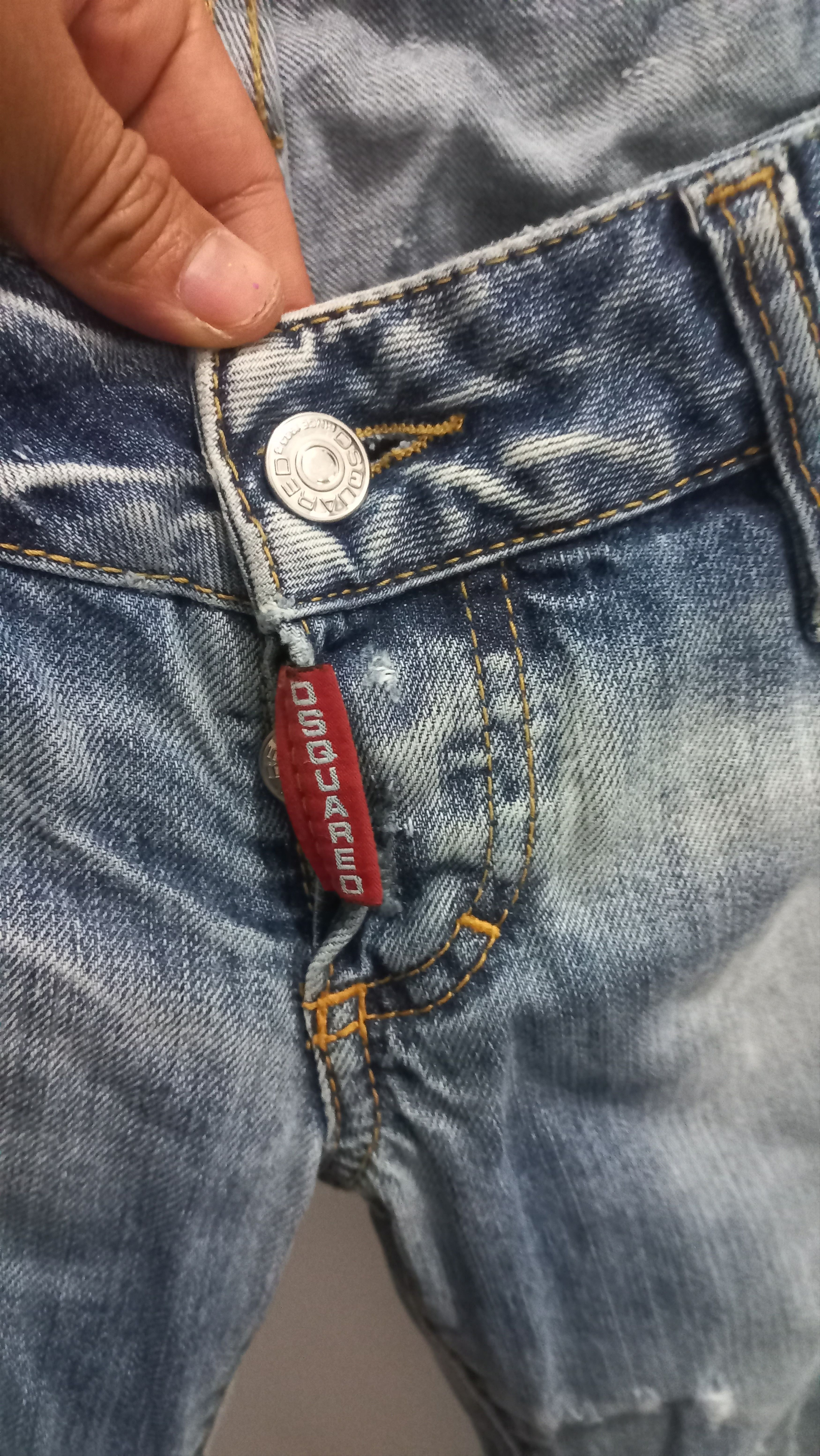 Dsquared2 🔥 Vintage Dsquared 2 Skinny Jeans Distressed Size US 30 / EU 46 - 3 Thumbnail