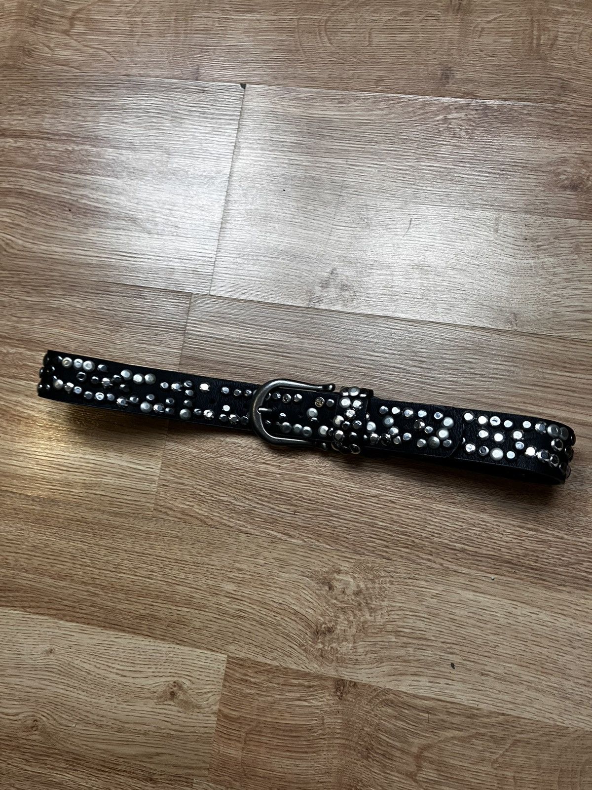 Japanese Brand × Vintage Japanese Vintage BB Style Steel Leather Belt Size ONE SIZE - 3 Thumbnail