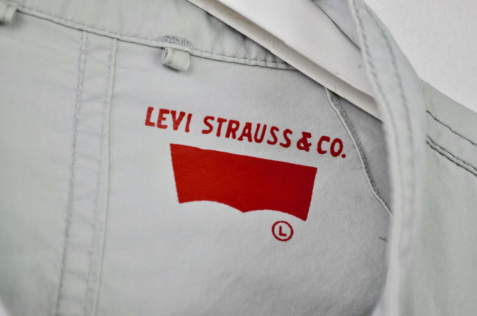Levi's Women L 100% Cotton Button Up Jacket Lightweight Blazer Coat Size L / US 10 / IT 46 - 5 Thumbnail