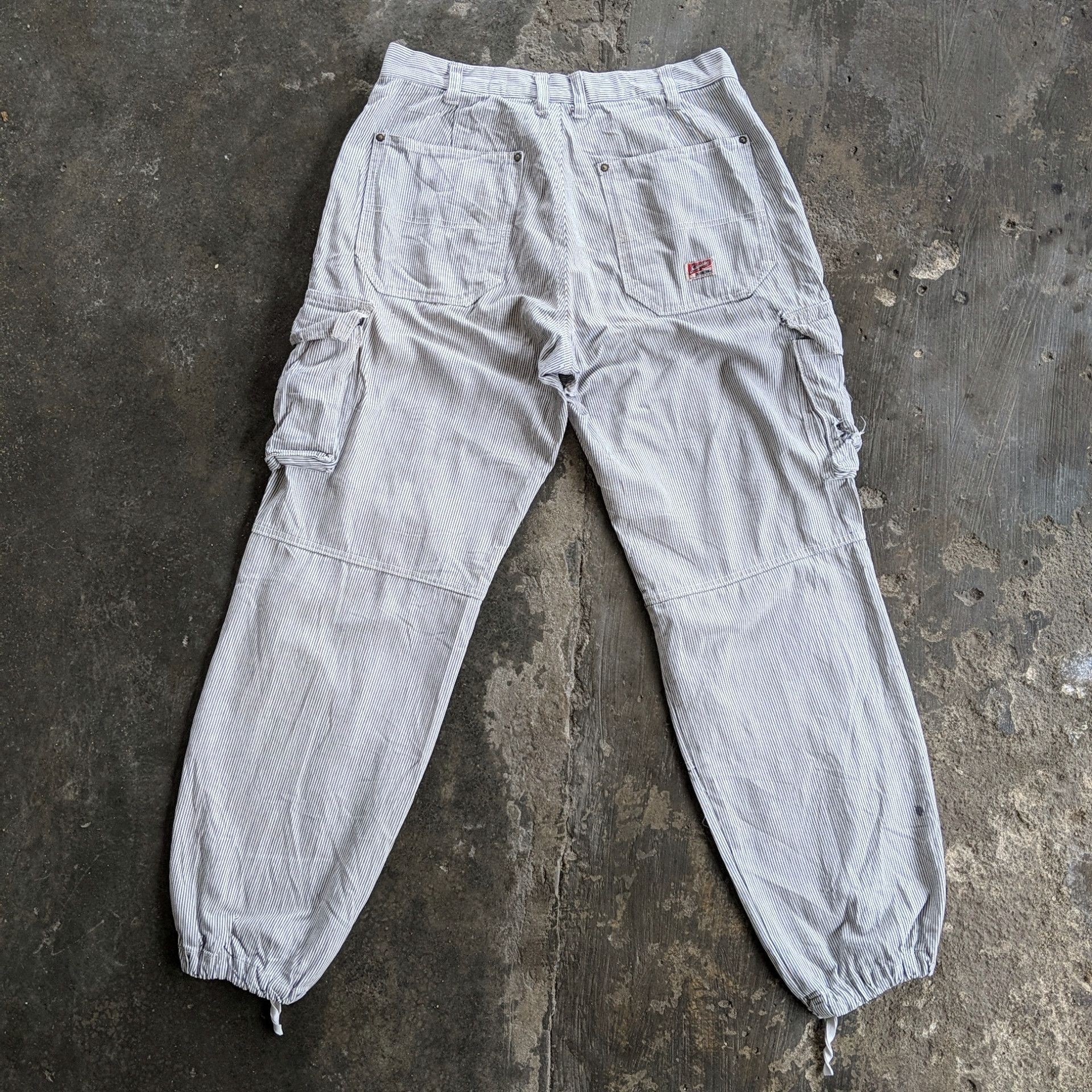 Japanese Brand W30 🔥Dog Man Multipocket Distressed Tactical Cargo Pants Size US 30 / EU 46 - 6 Thumbnail
