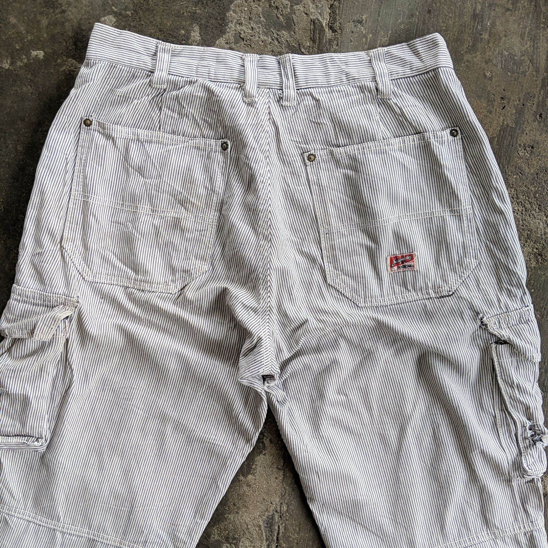 Japanese Brand W30 🔥Dog Man Multipocket Distressed Tactical Cargo Pants Size US 30 / EU 46 - 7 Thumbnail