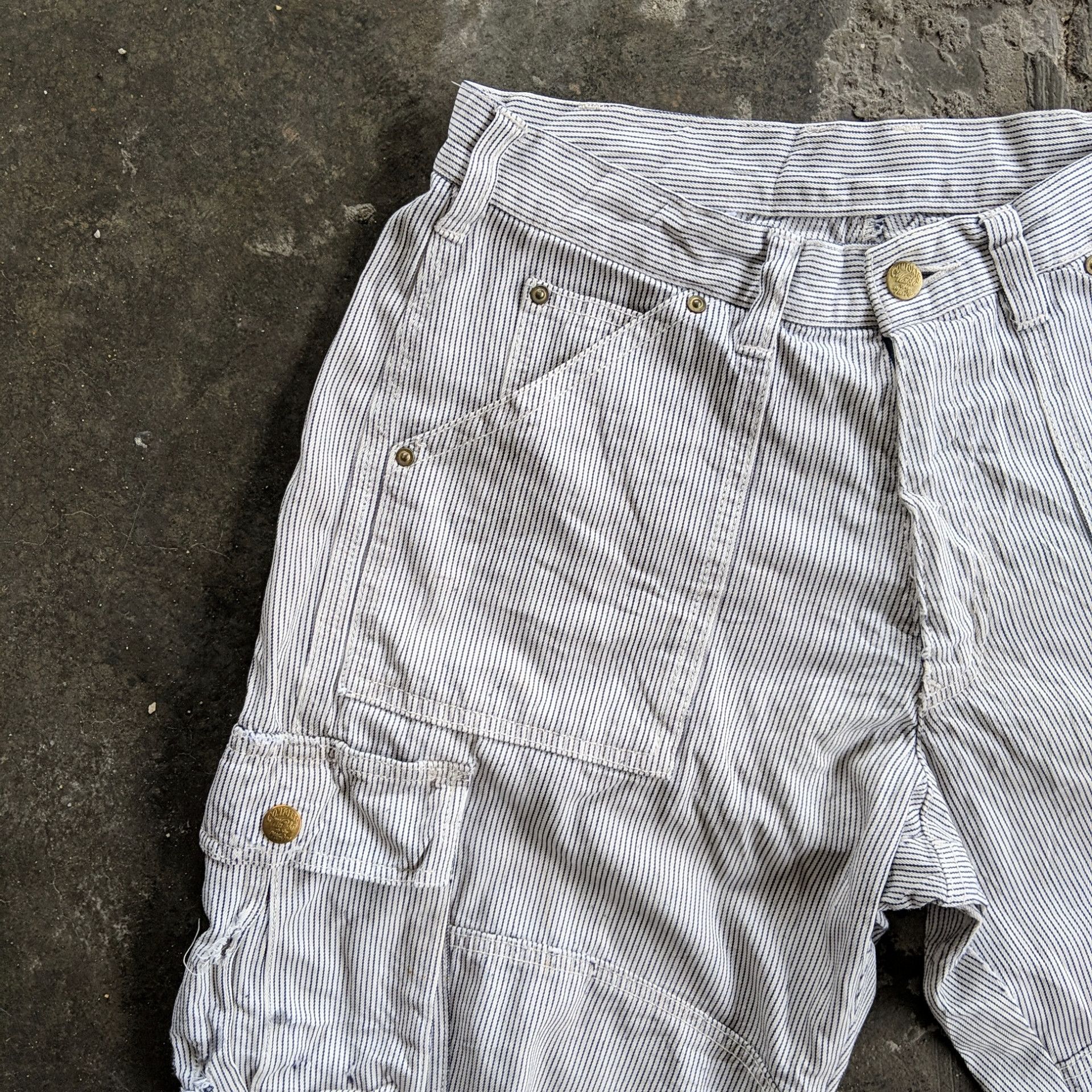 Japanese Brand W30 🔥Dog Man Multipocket Distressed Tactical Cargo Pants Size US 30 / EU 46 - 4 Thumbnail