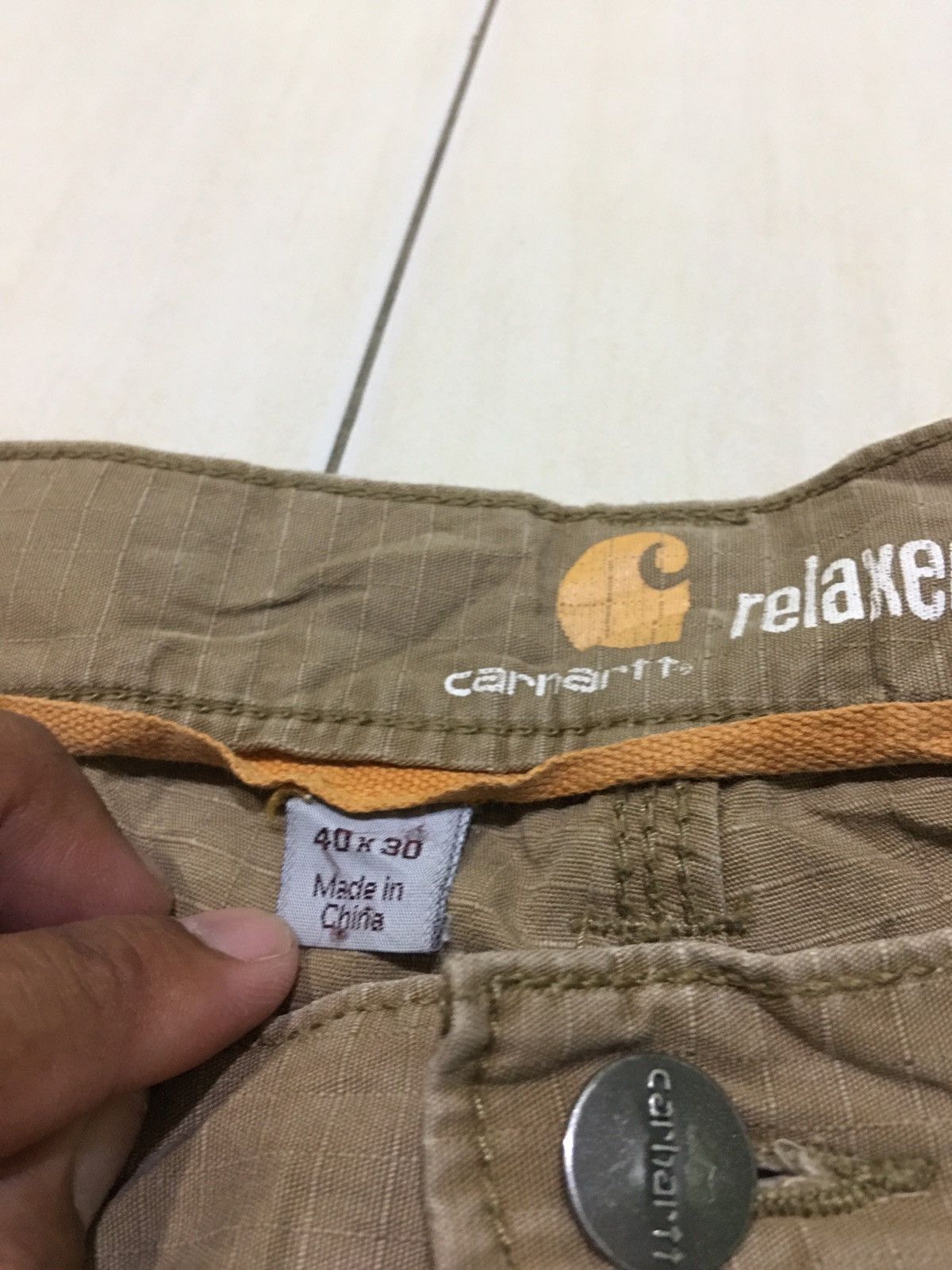 Carhartt Distressed Trousers Pants