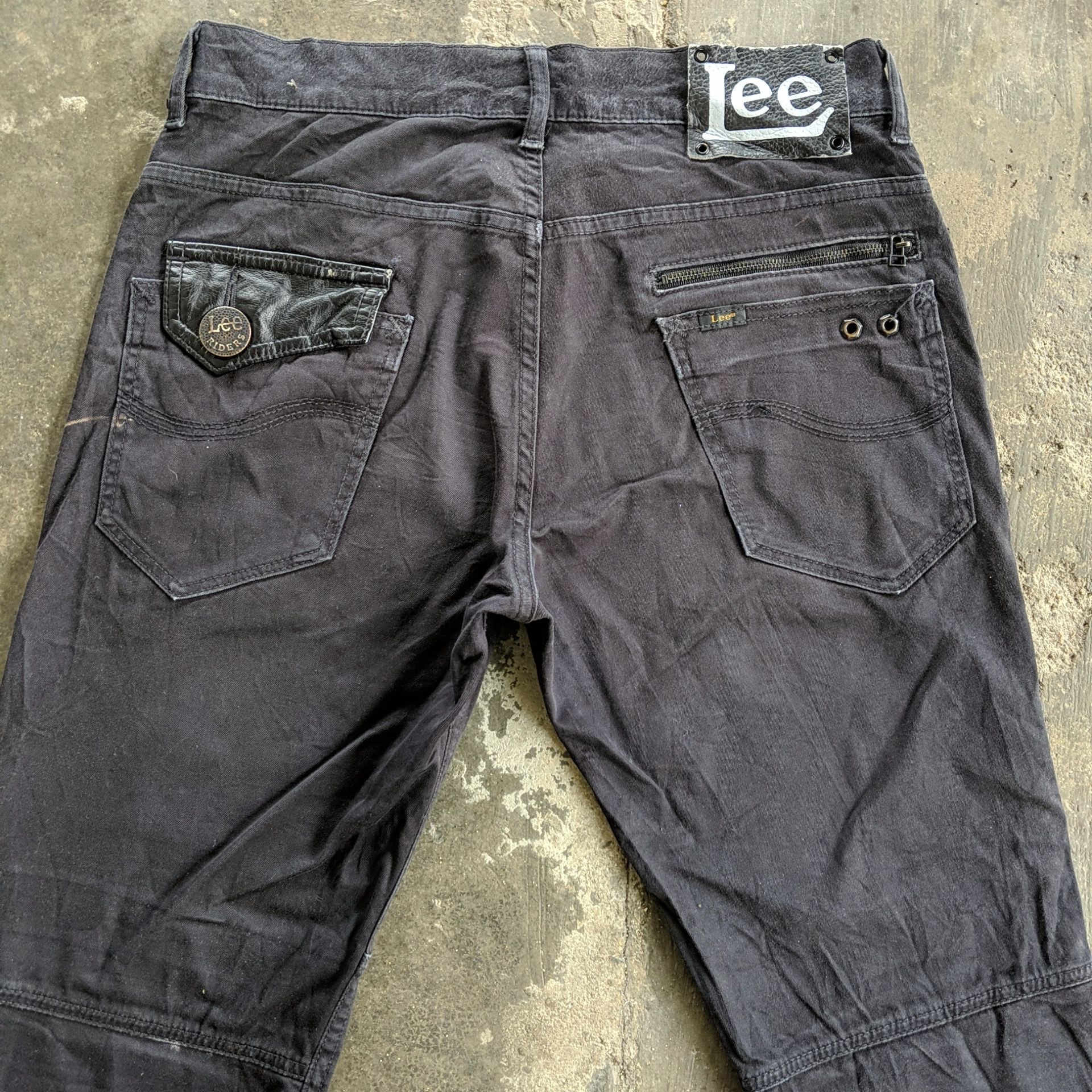 Japanese Brand W30💥Lee Rider Faded Multipocket Rare Casual Trousers Pants Size US 30 / EU 46 - 10 Thumbnail