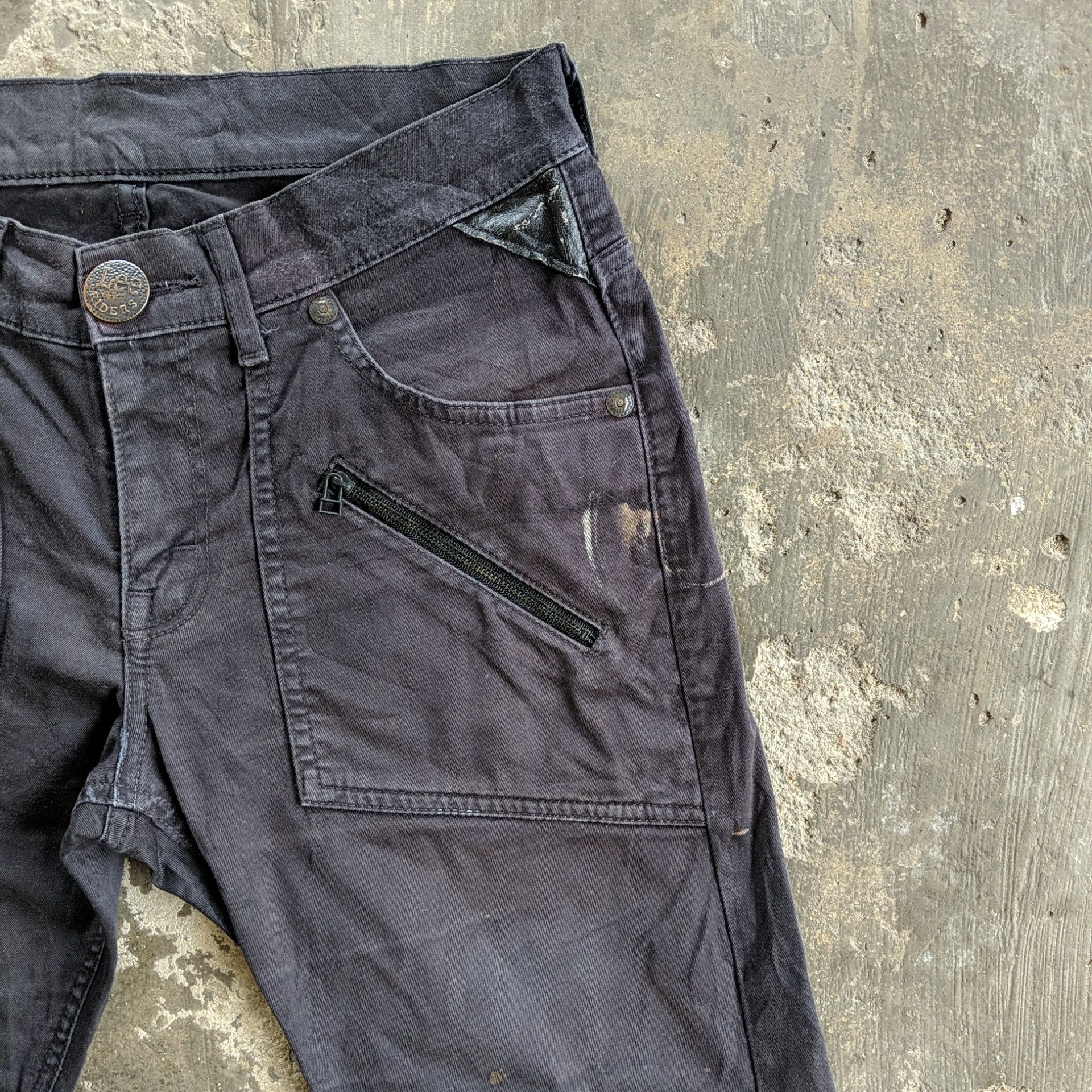 Japanese Brand W30💥Lee Rider Faded Multipocket Rare Casual Trousers Pants Size US 30 / EU 46 - 4 Thumbnail
