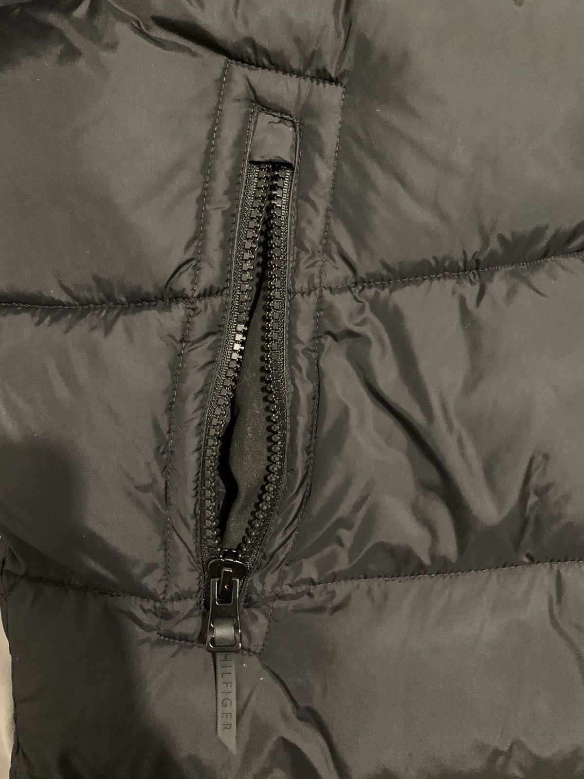 Tommy Hilfiger Black Men's Quilted Puffer Jacket