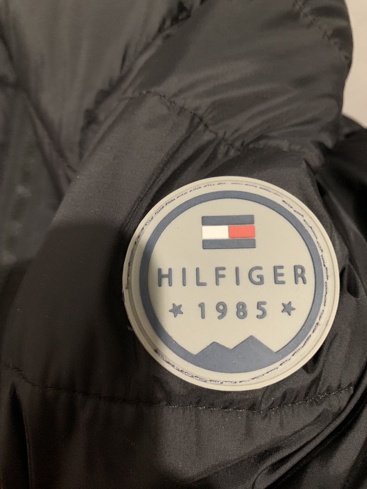 Tommy Hilfiger Black Men's Quilted Puffer Jacket