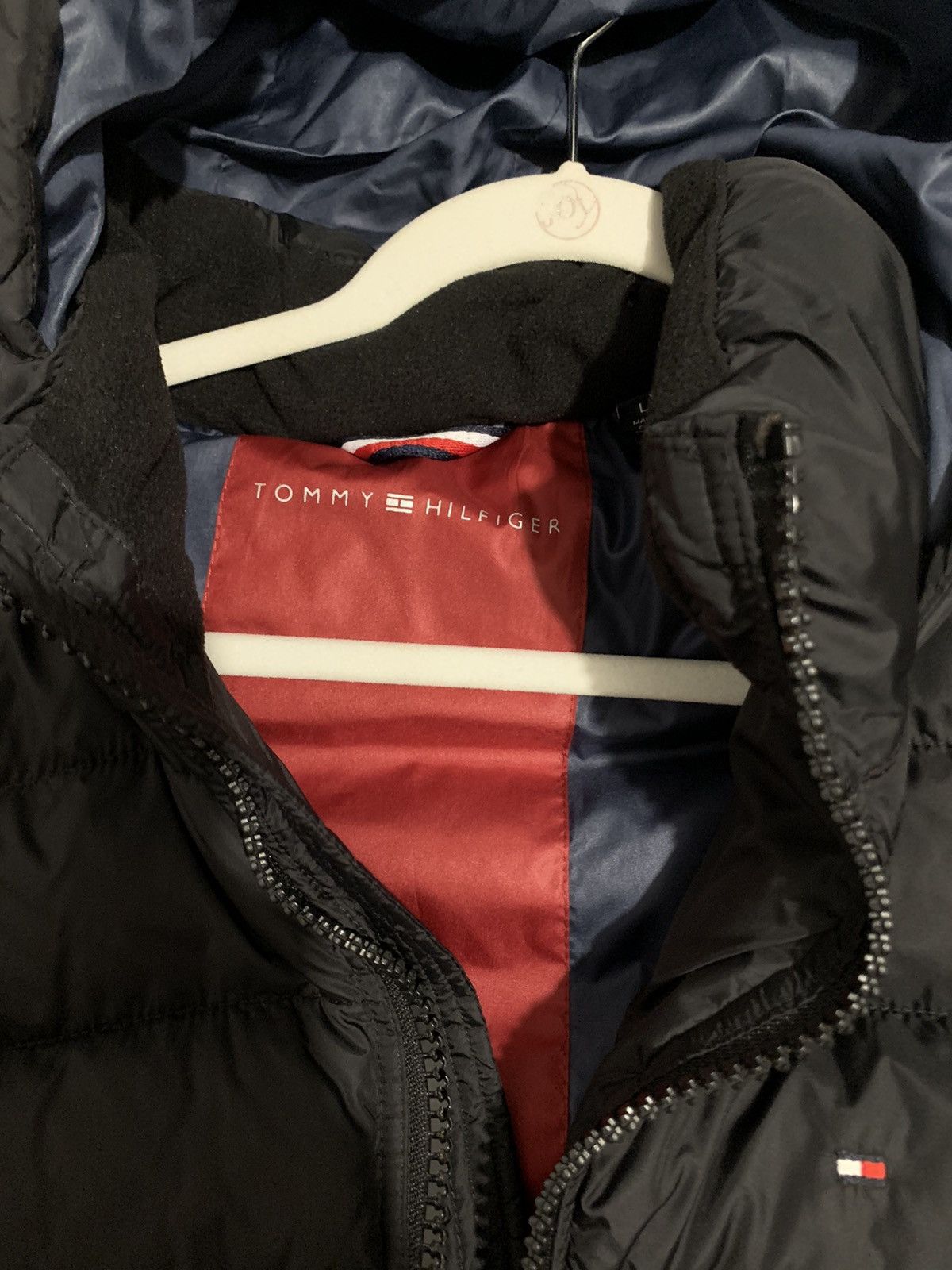 Tommy Hilfiger Black Men's Quilted Puffer Jacket