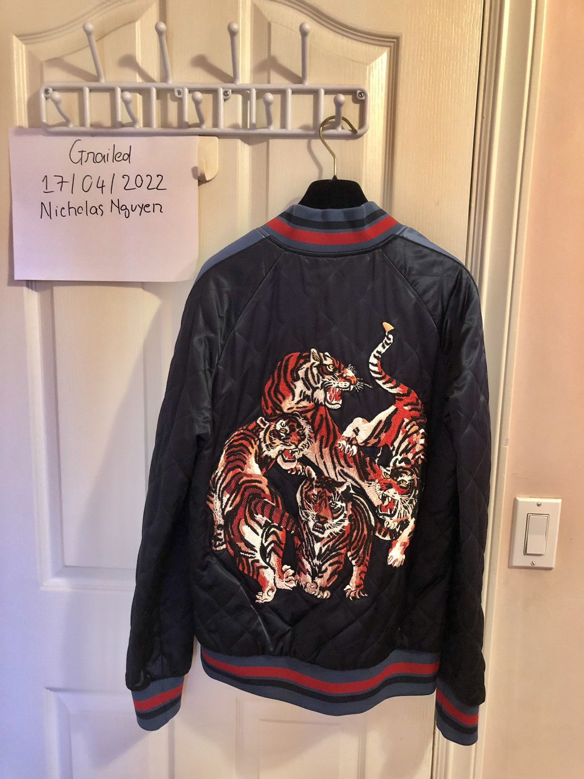 Valentino Valentino - Tiger Embroidered Jackets F/W 2019 Size US S / EU 44-46 / 1 - 1 Thumbnail