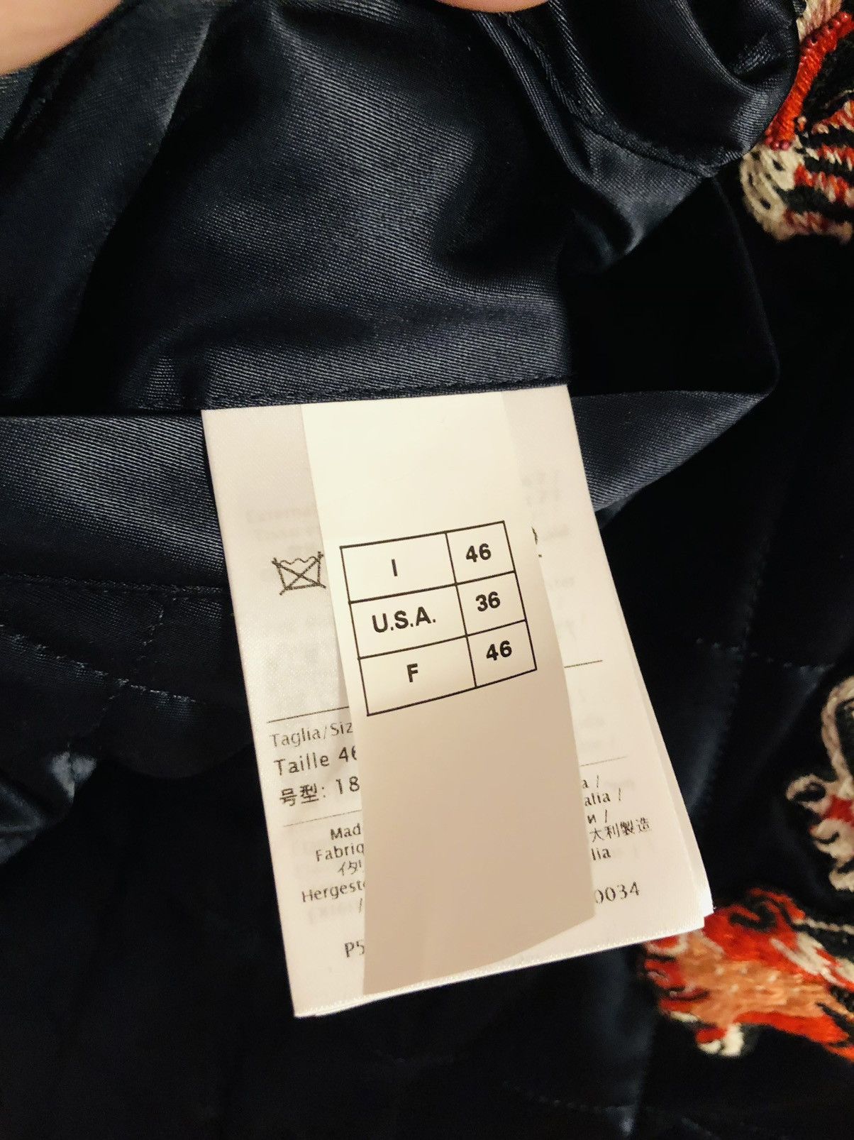 Valentino Valentino - Tiger Embroidered Jackets F/W 2019 Size US S / EU 44-46 / 1 - 8 Thumbnail