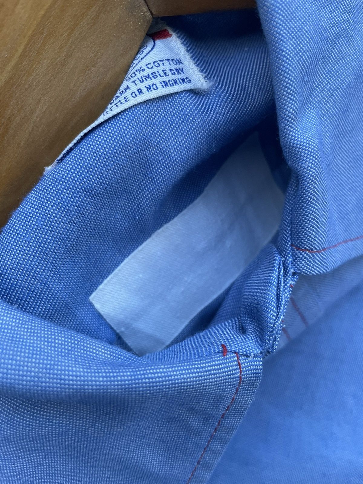 Vintage Vintage 70’s Donlin Permanent Press Selvedge Shirt Size US M / EU 48-50 / 2 - 10 Thumbnail