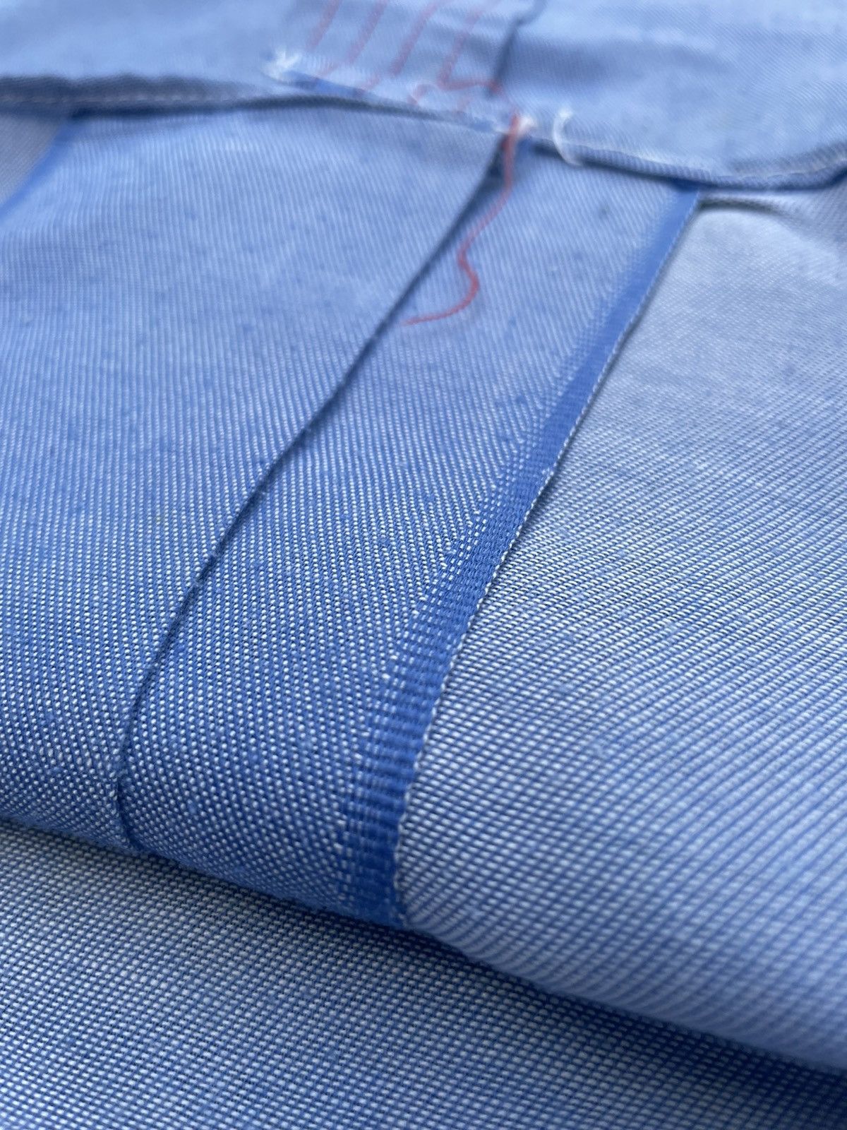 Vintage Vintage 70’s Donlin Permanent Press Selvedge Shirt Size US M / EU 48-50 / 2 - 11 Thumbnail
