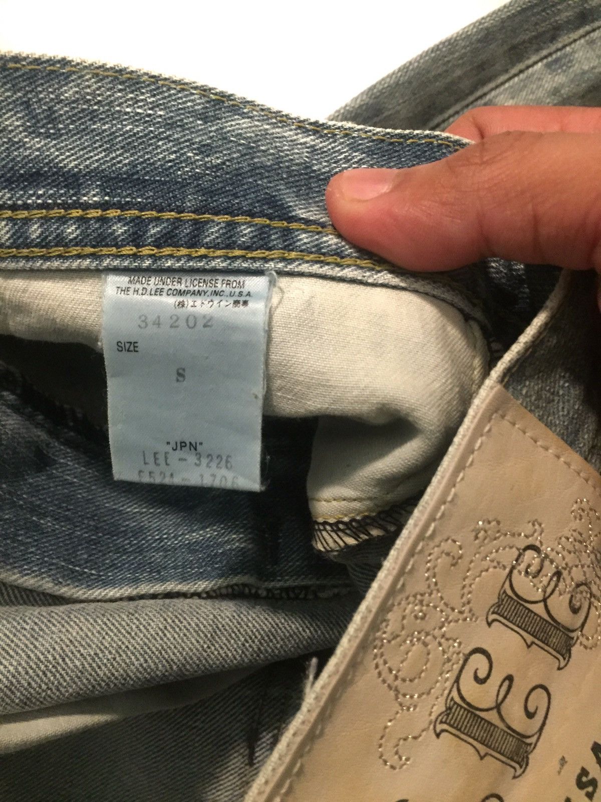 Japanese Brand × Lee Bootcut Jeans by Lee kansas USA Size US 31 - 6 Thumbnail