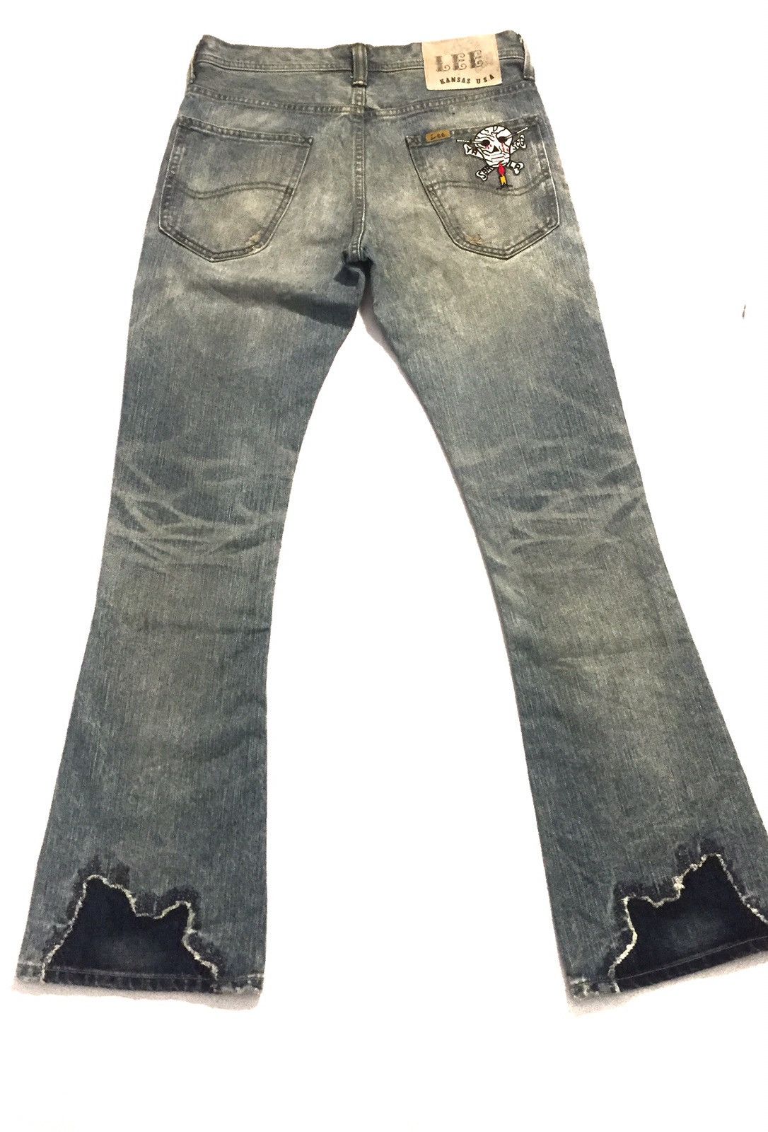 Japanese Brand × Lee Bootcut Jeans by Lee kansas USA Size US 31 - 2 Thumbnail