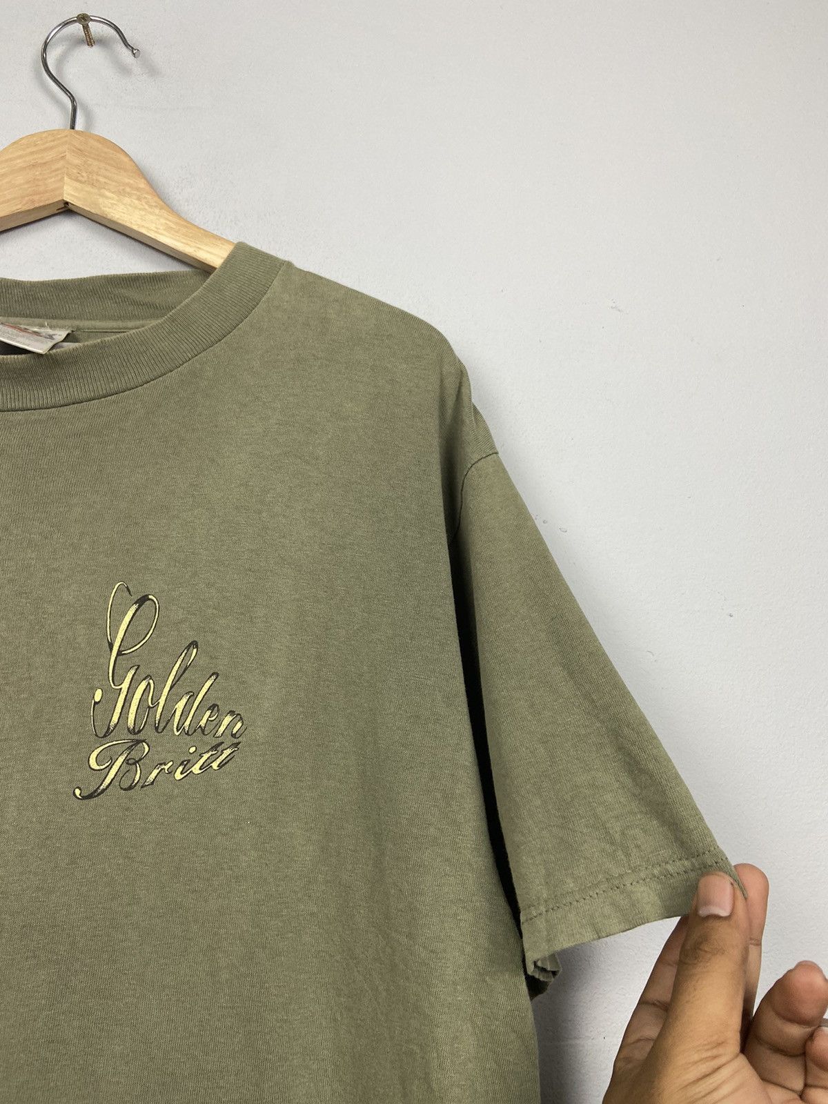 Other × Vintage Vintage 90s Golden Britt Surf Beach Hawaii history Tshirt Size US L / EU 52-54 / 3 - 7 Thumbnail