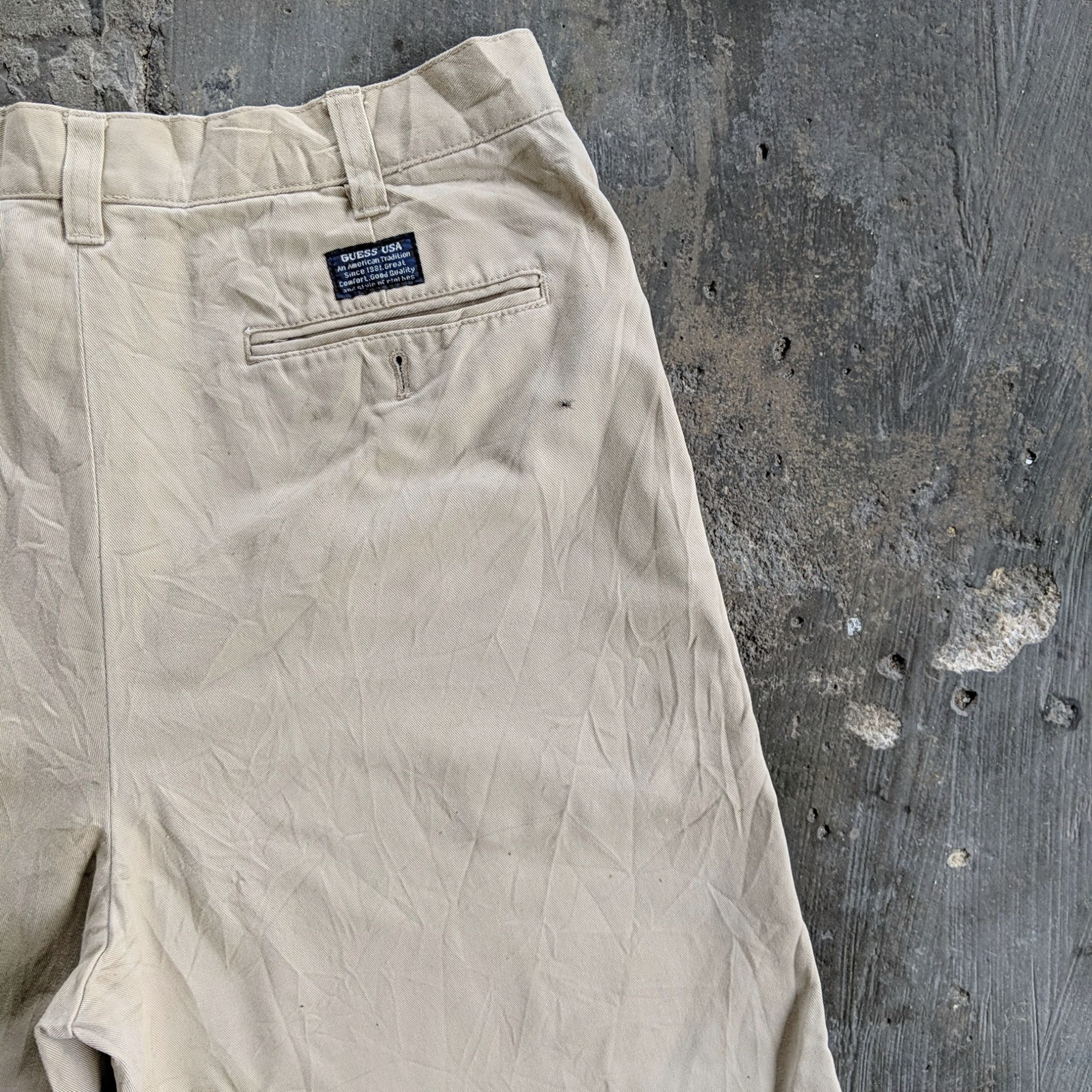 Japanese Brand × Vintage Vintage Guess USA Distressed 5 Pockets Trousers Pants Size US 31 - 12 Thumbnail