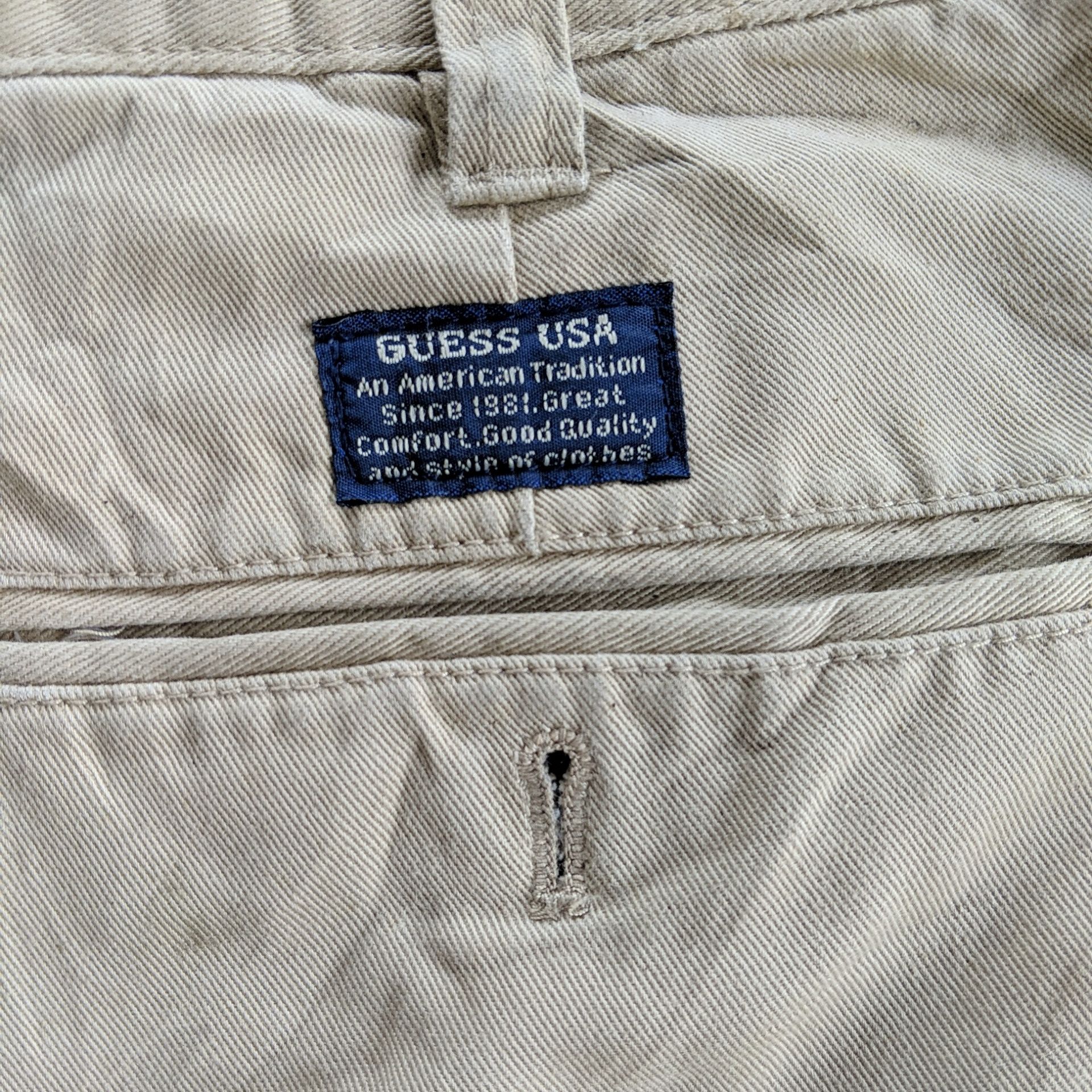 Japanese Brand × Vintage Vintage Guess USA Distressed 5 Pockets Trousers Pants Size US 31 - 13 Thumbnail