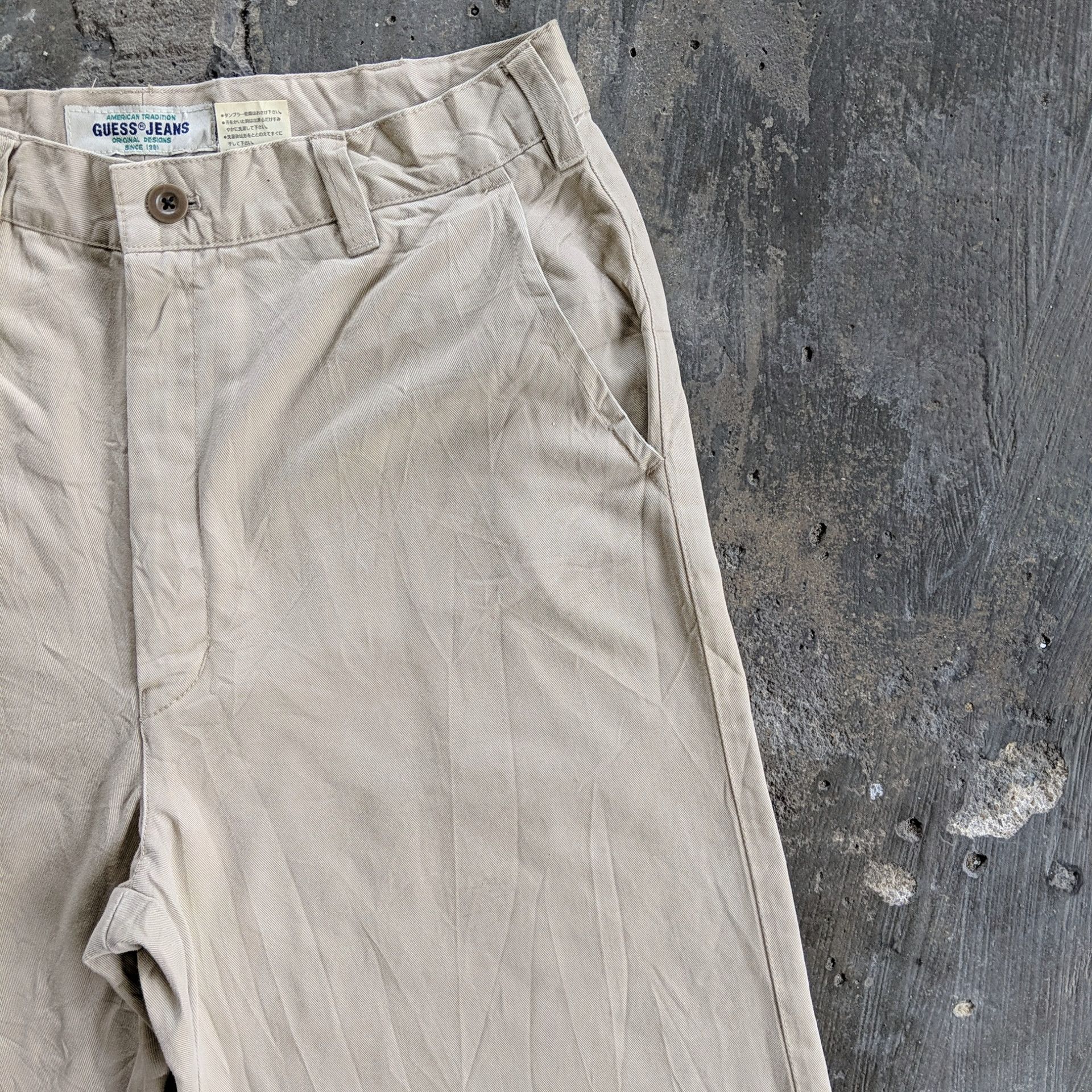 Japanese Brand × Vintage Vintage Guess USA Distressed 5 Pockets Trousers Pants Size US 31 - 4 Thumbnail