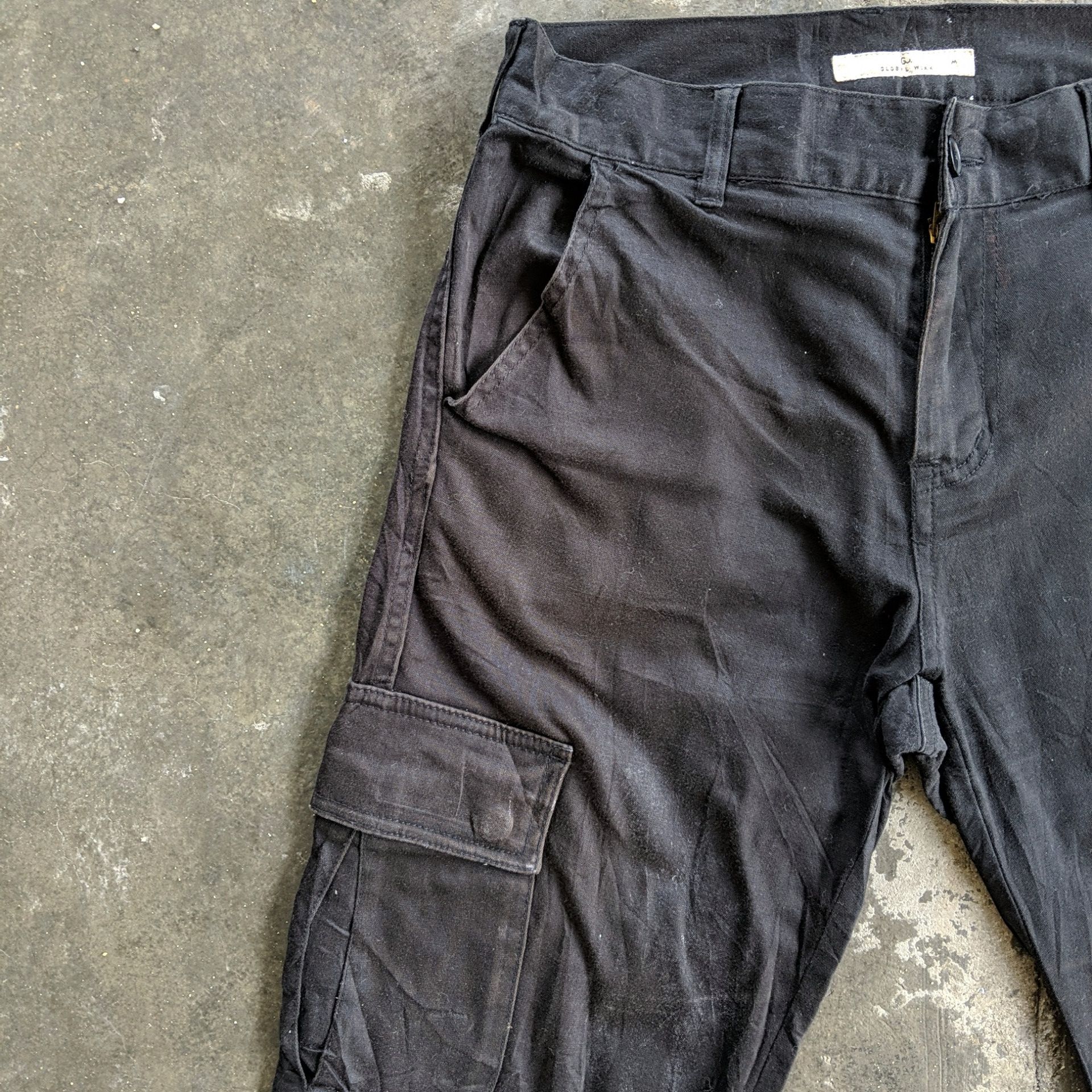 Japanese Brand W30💥Vtg Global Work Faded Multipocket Tactical Cargo Pants Size US 30 / EU 46 - 4 Thumbnail