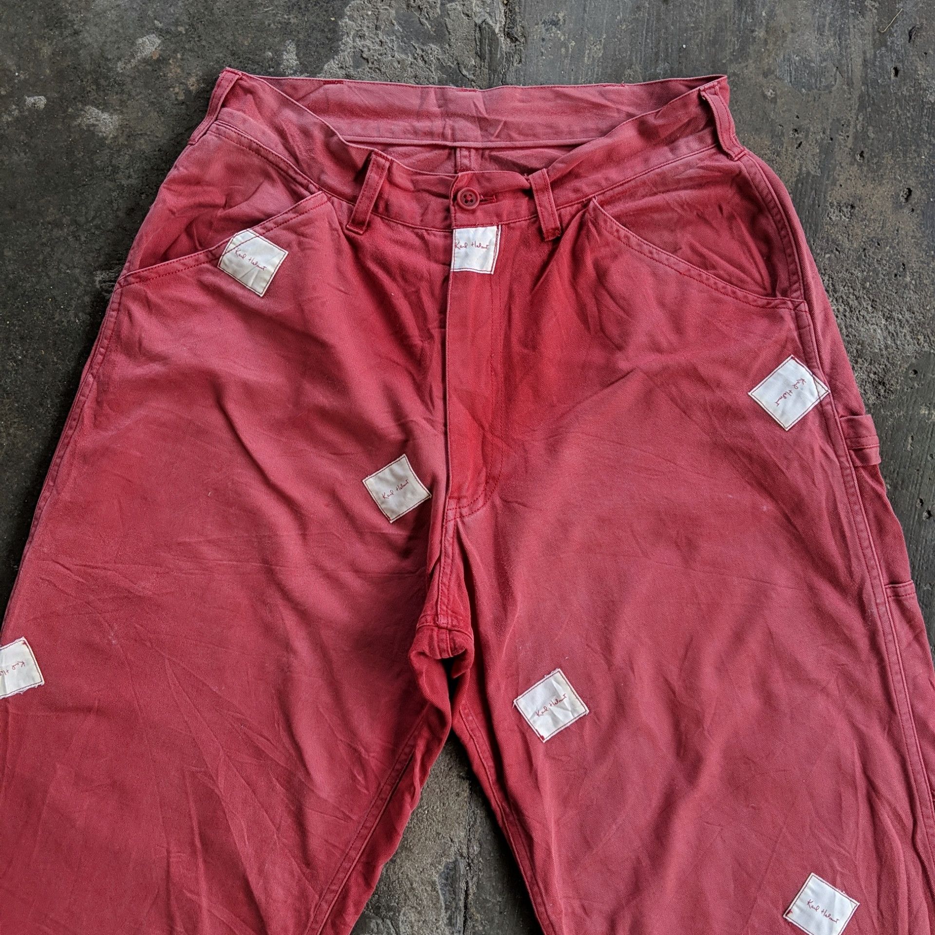 Karl Helmut × Vintage W26🔥Vintage Karl Helmut Faded Casual Trousers Pants Size US 26 / EU 42 - 2 Thumbnail