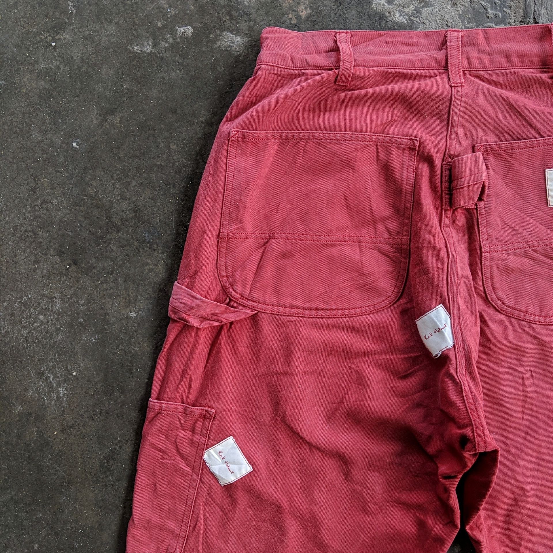 Karl Helmut × Vintage W26🔥Vintage Karl Helmut Faded Casual Trousers Pants Size US 26 / EU 42 - 9 Thumbnail