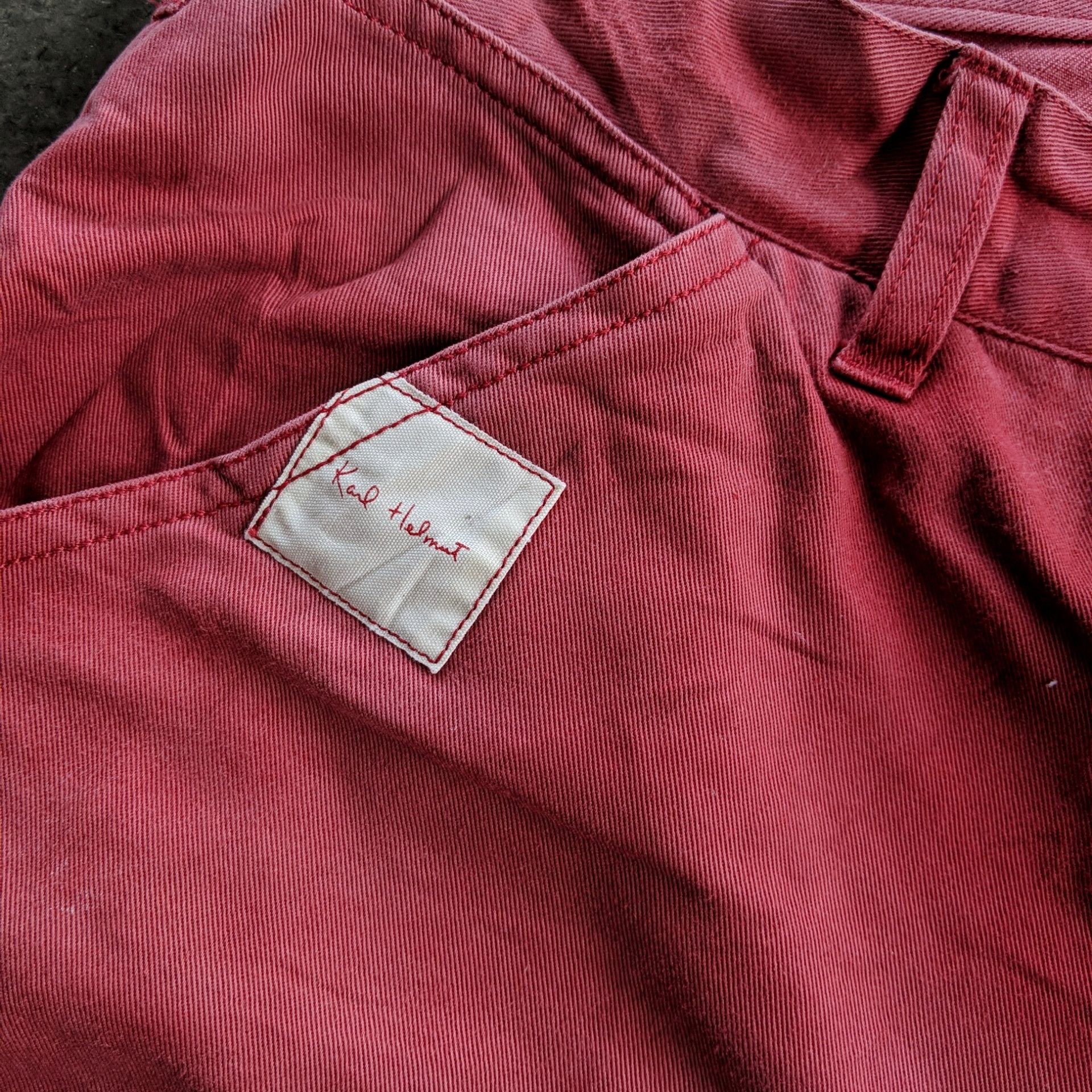 Karl Helmut × Vintage W26🔥Vintage Karl Helmut Faded Casual Trousers Pants Size US 26 / EU 42 - 6 Thumbnail
