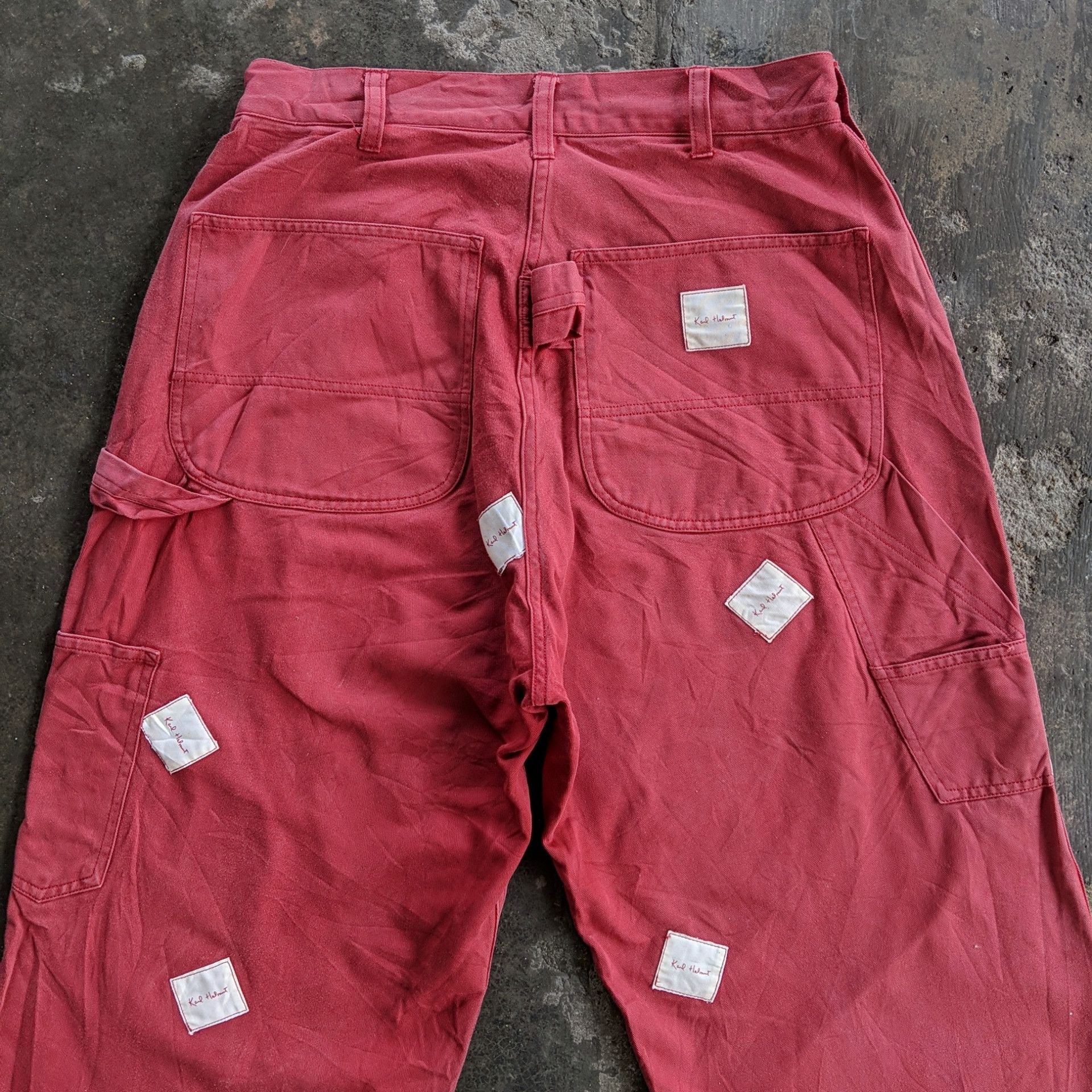 Karl Helmut × Vintage W26🔥Vintage Karl Helmut Faded Casual Trousers Pants Size US 26 / EU 42 - 8 Thumbnail