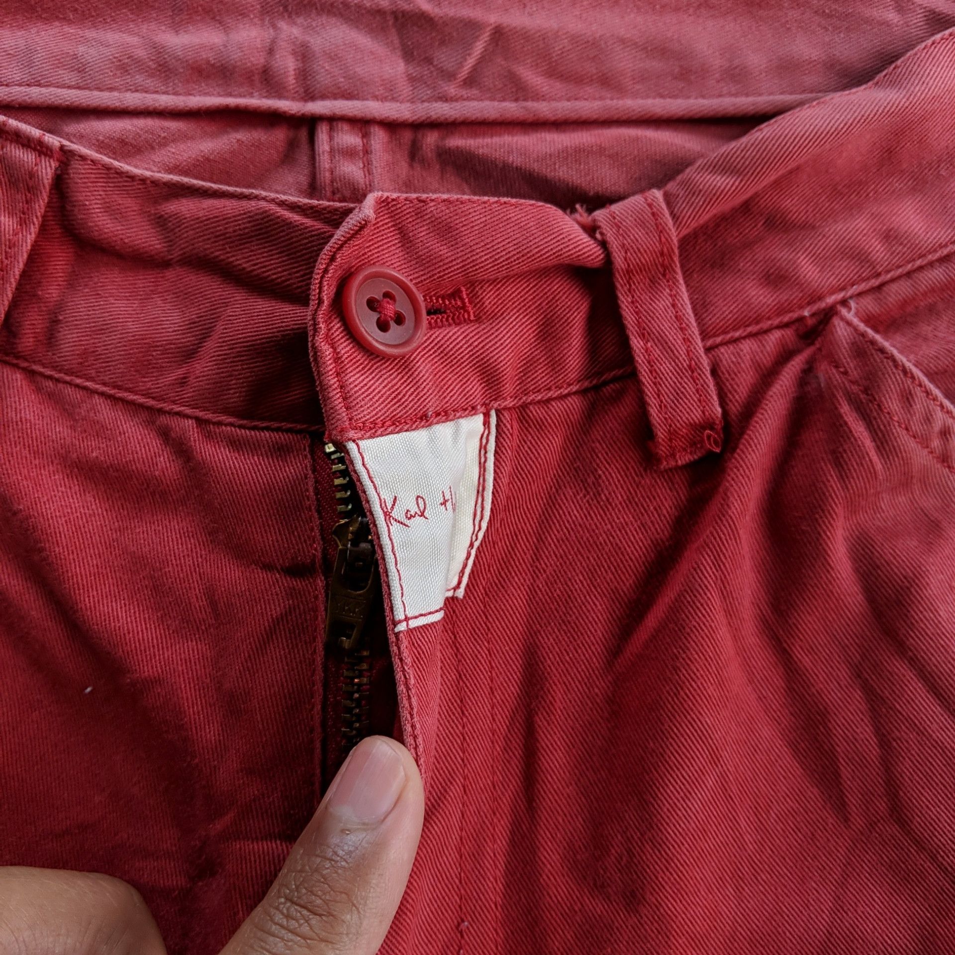 Karl Helmut × Vintage W26🔥Vintage Karl Helmut Faded Casual Trousers Pants Size US 26 / EU 42 - 5 Thumbnail