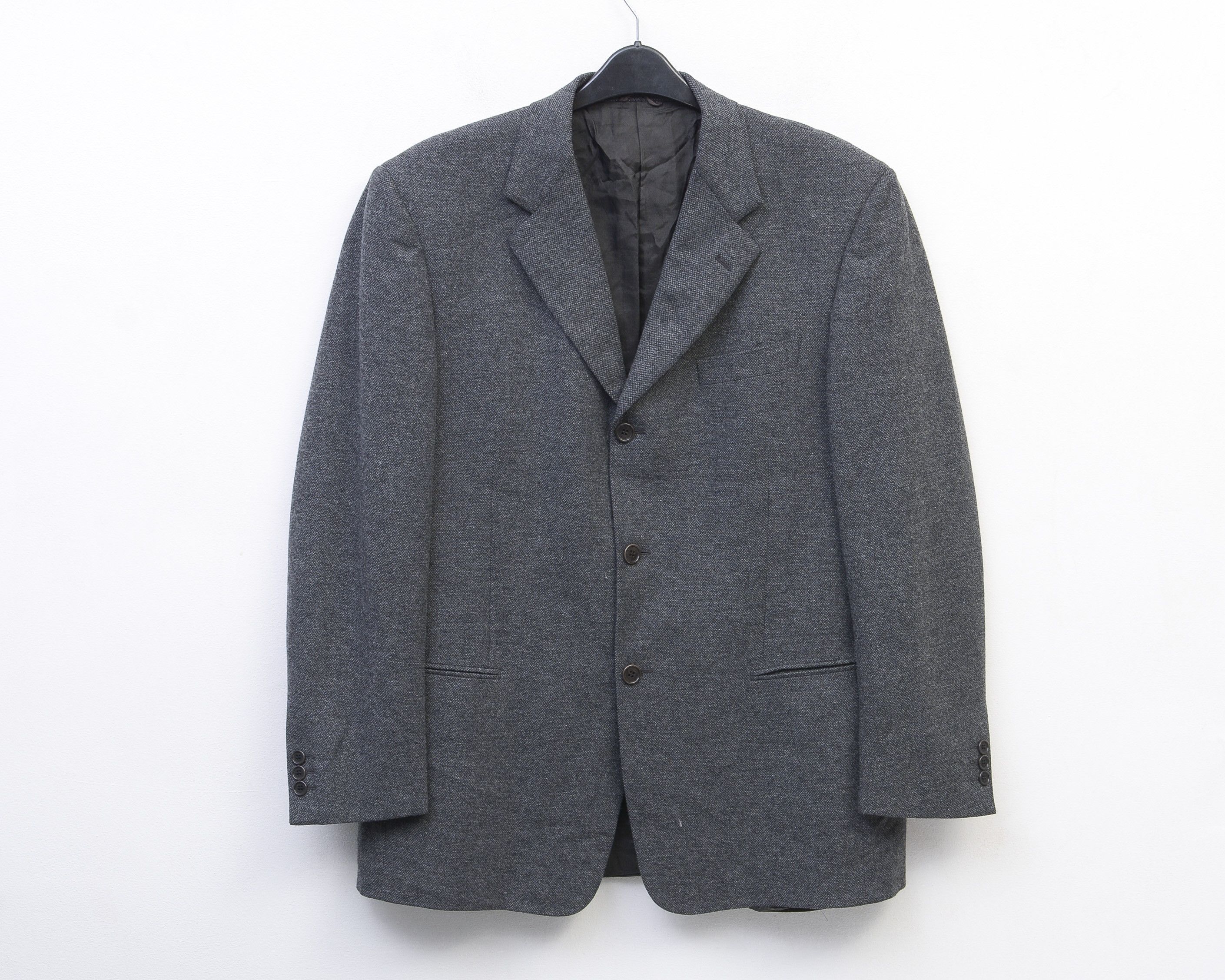 Cerruti 1881 Cashmere Wool Men L Blazer Jacket UK 42 US Coat Suit EU 52 Size 42R - 1 Thumbnail