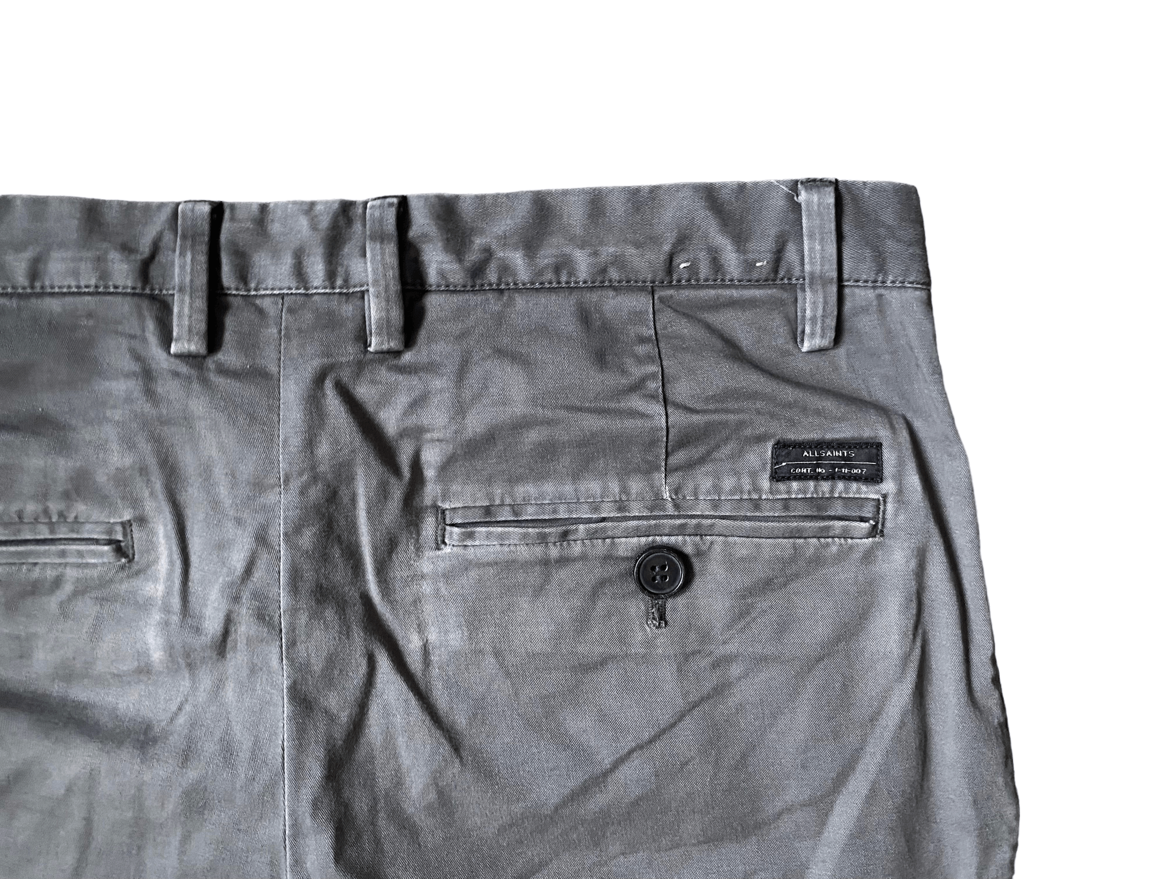 Allsaints Gray chino pants, size 30 Size US 30 / EU 46 - 3 Thumbnail