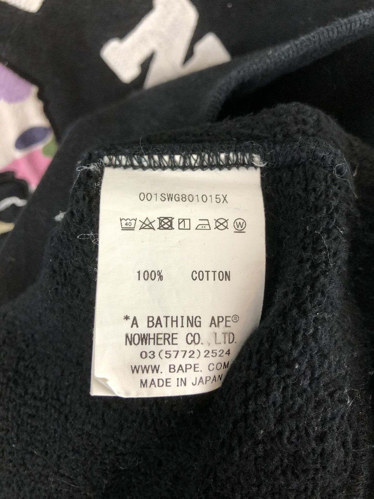 Bape Multi Camo Broken College Crewneck Size US XL / EU 56 / 4 - 6 Thumbnail