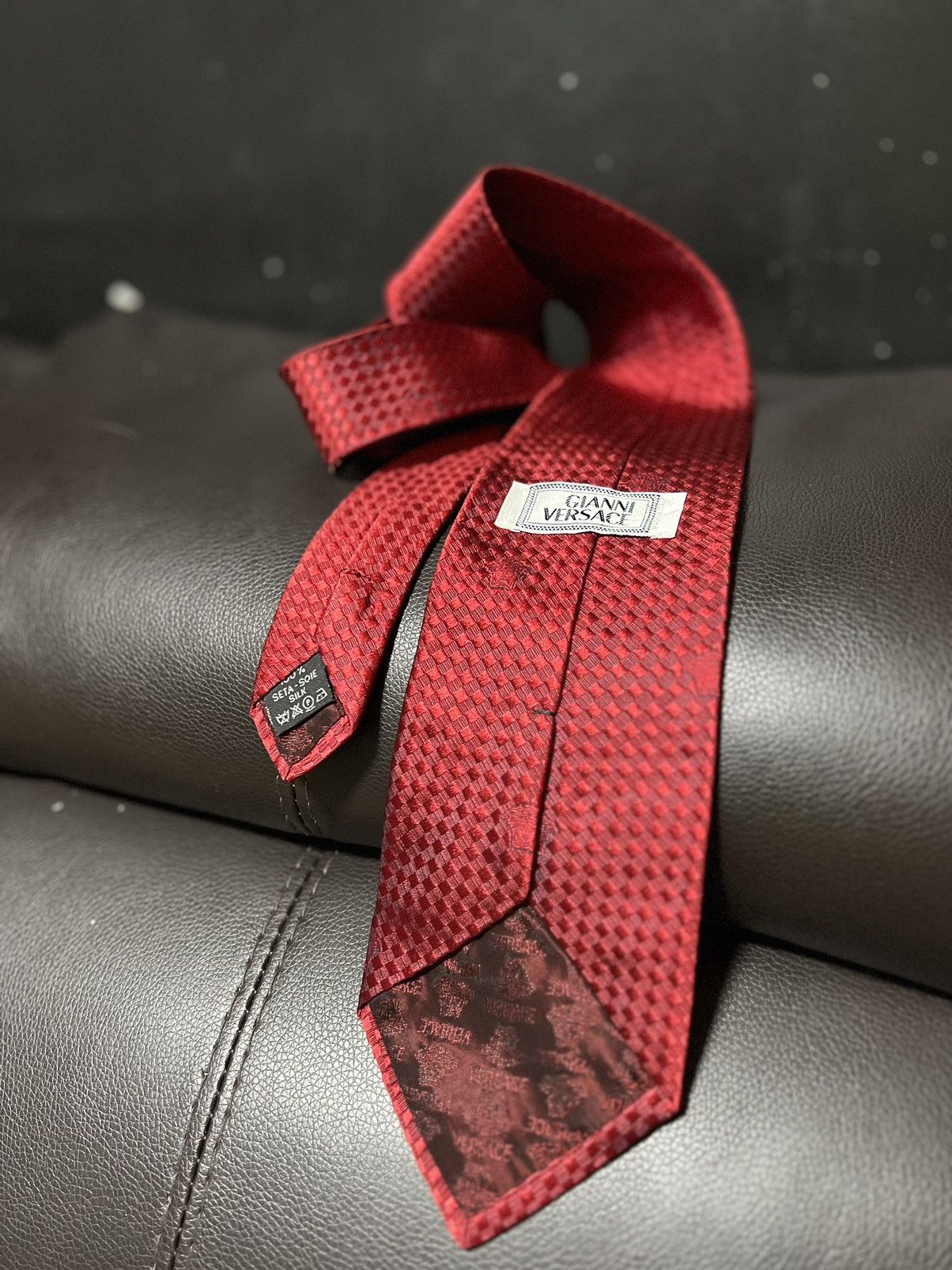 Versace Gianni Versace Tie Size ONE SIZE - 4 Thumbnail
