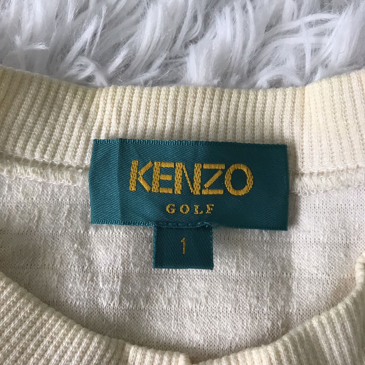 Kenzo 💥Kenzo Golf Big Logo Jumper Sweatshirt Size US M / EU 48-50 / 2 - 15 Thumbnail