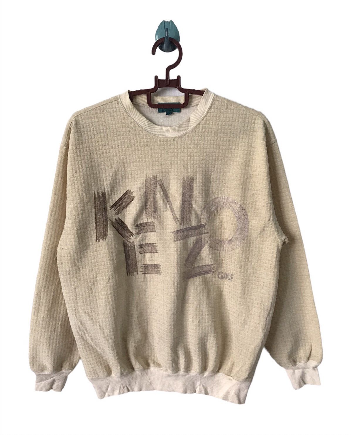 Kenzo 💥Kenzo Golf Big Logo Jumper Sweatshirt Size US M / EU 48-50 / 2 - 1 Thumbnail