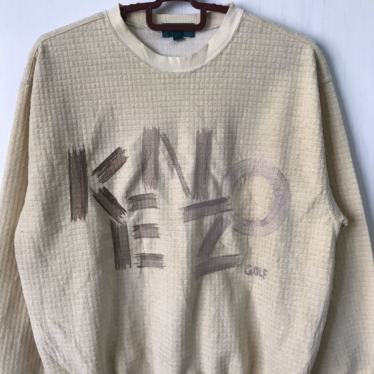 Kenzo 💥Kenzo Golf Big Logo Jumper Sweatshirt Size US M / EU 48-50 / 2 - 7 Thumbnail
