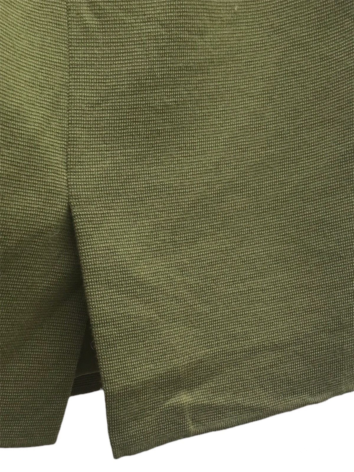 Yves Saint Laurent Vintage Yves Saint Laurent Wool Skirt Waist 23-26 Size 23" - 5 Thumbnail