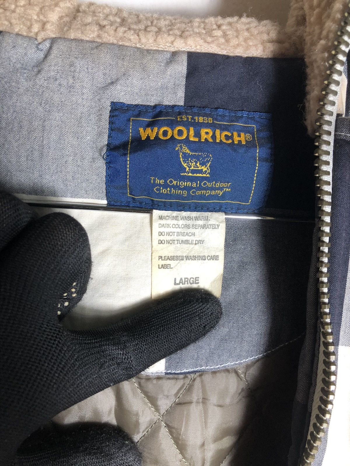Vintage × Woolrich Woolen Mills Woolrich hoodies jacket Size US L / EU 52-54 / 3 - 12 Thumbnail