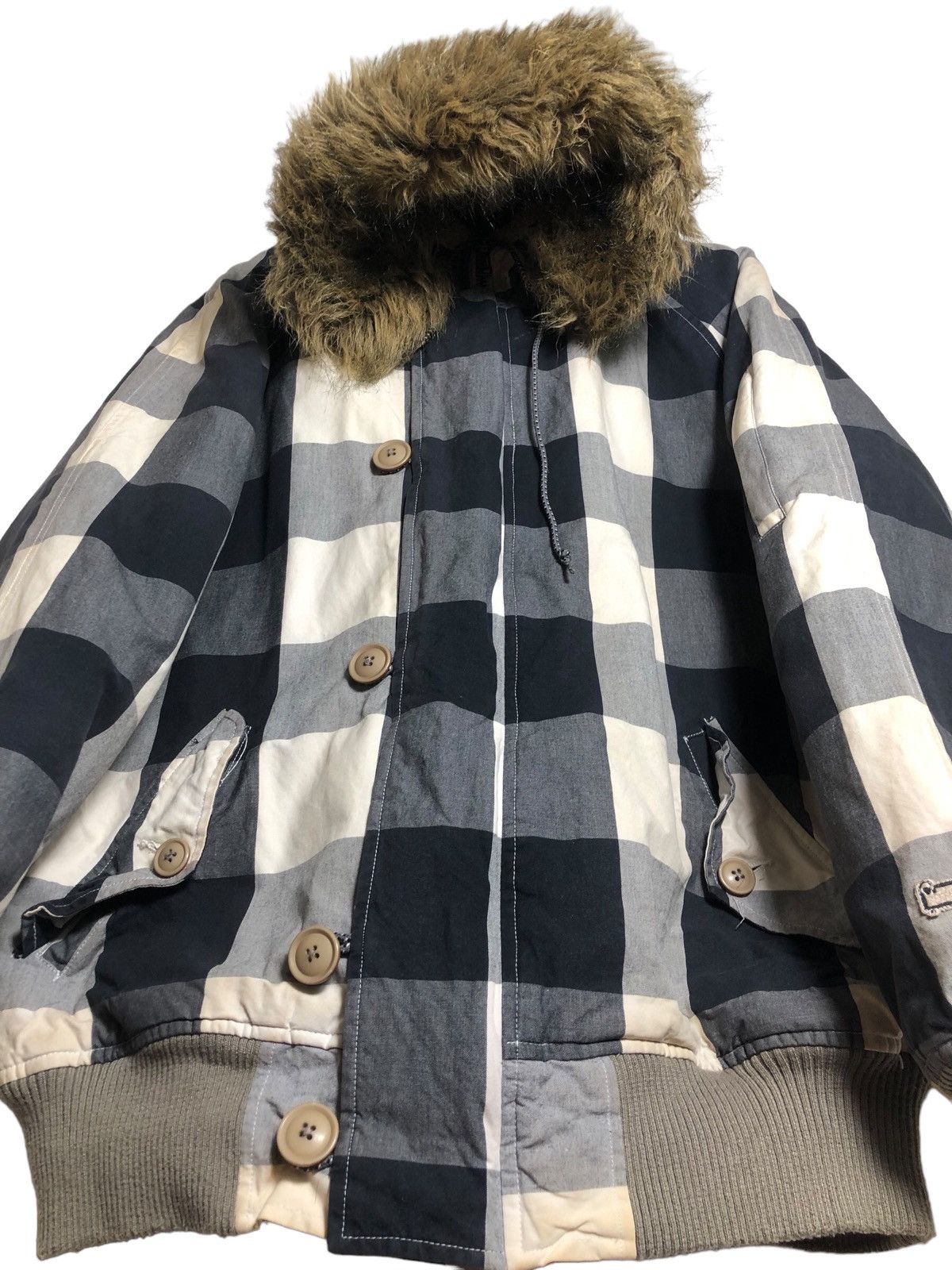 Vintage × Woolrich Woolen Mills Woolrich hoodies jacket Size US L / EU 52-54 / 3 - 3 Thumbnail