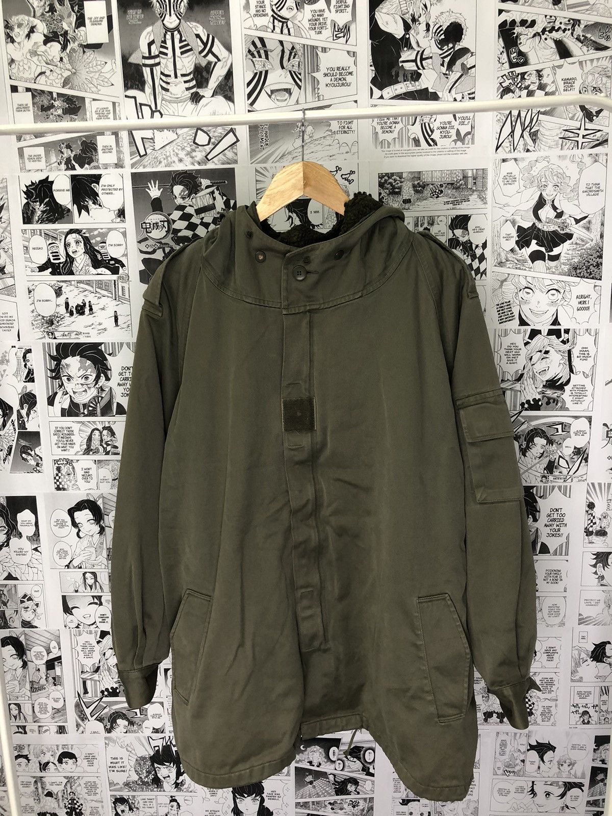 Vintage Vintage SO.VI.CO Villeneuve France Army 1991 Jacket Size US XL / EU 56 / 4 - 1 Thumbnail