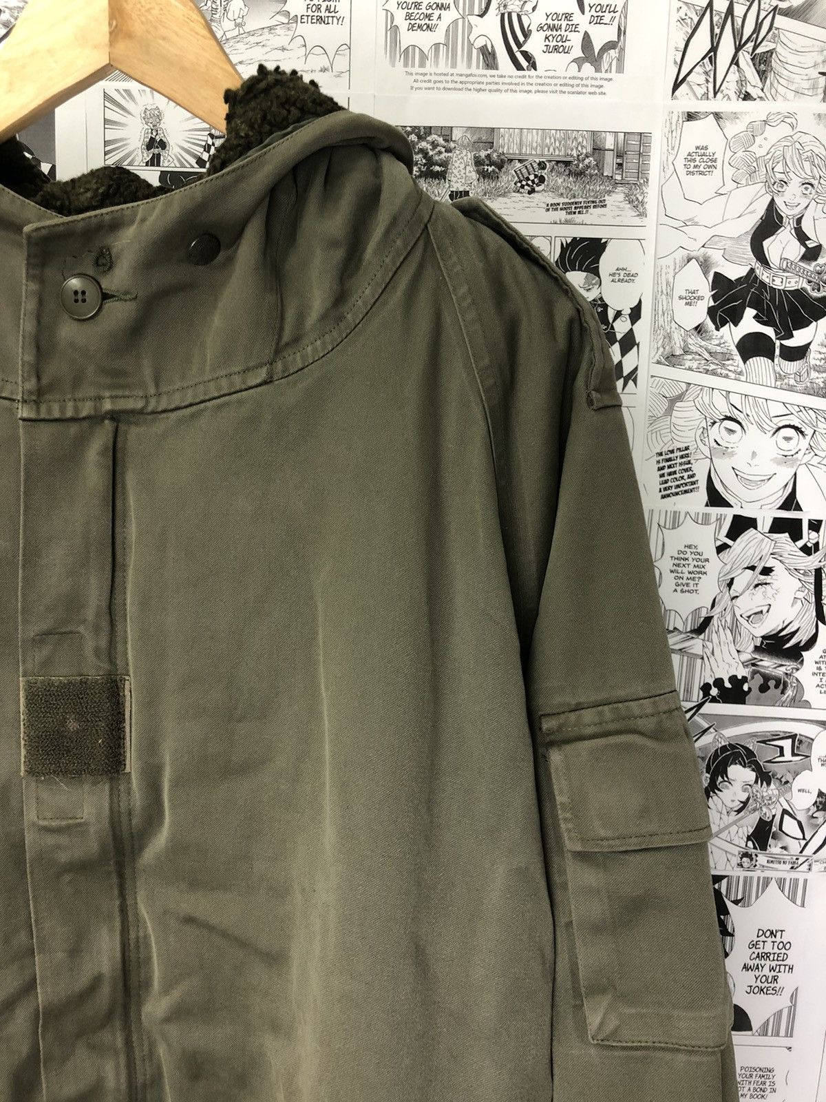 Vintage Vintage SO.VI.CO Villeneuve France Army 1991 Jacket Size US XL / EU 56 / 4 - 2 Thumbnail
