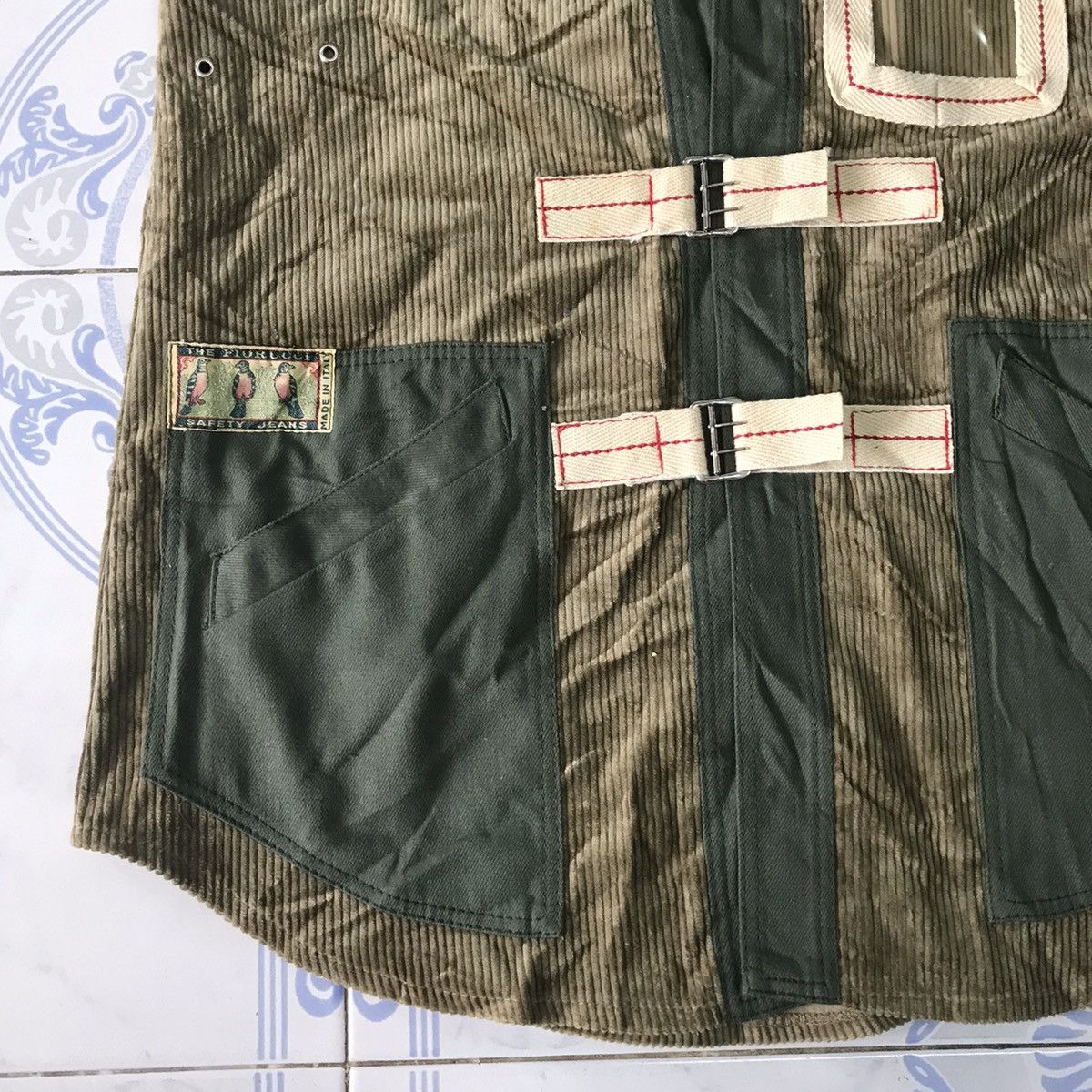 Fiorucci The Fiorucci Safety Jeans Vest Made in Italy Size US S / EU 44-46 / 1 - 3 Thumbnail