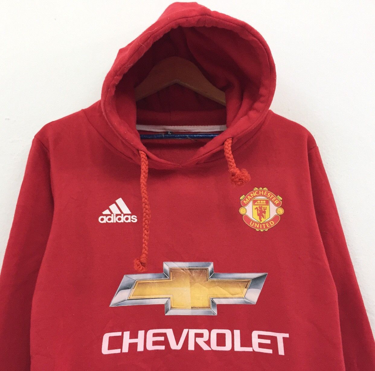 Adidas Adidas Manchester United Hoodie Chevrolet Size US S / EU 44-46 / 1 - 2 Thumbnail