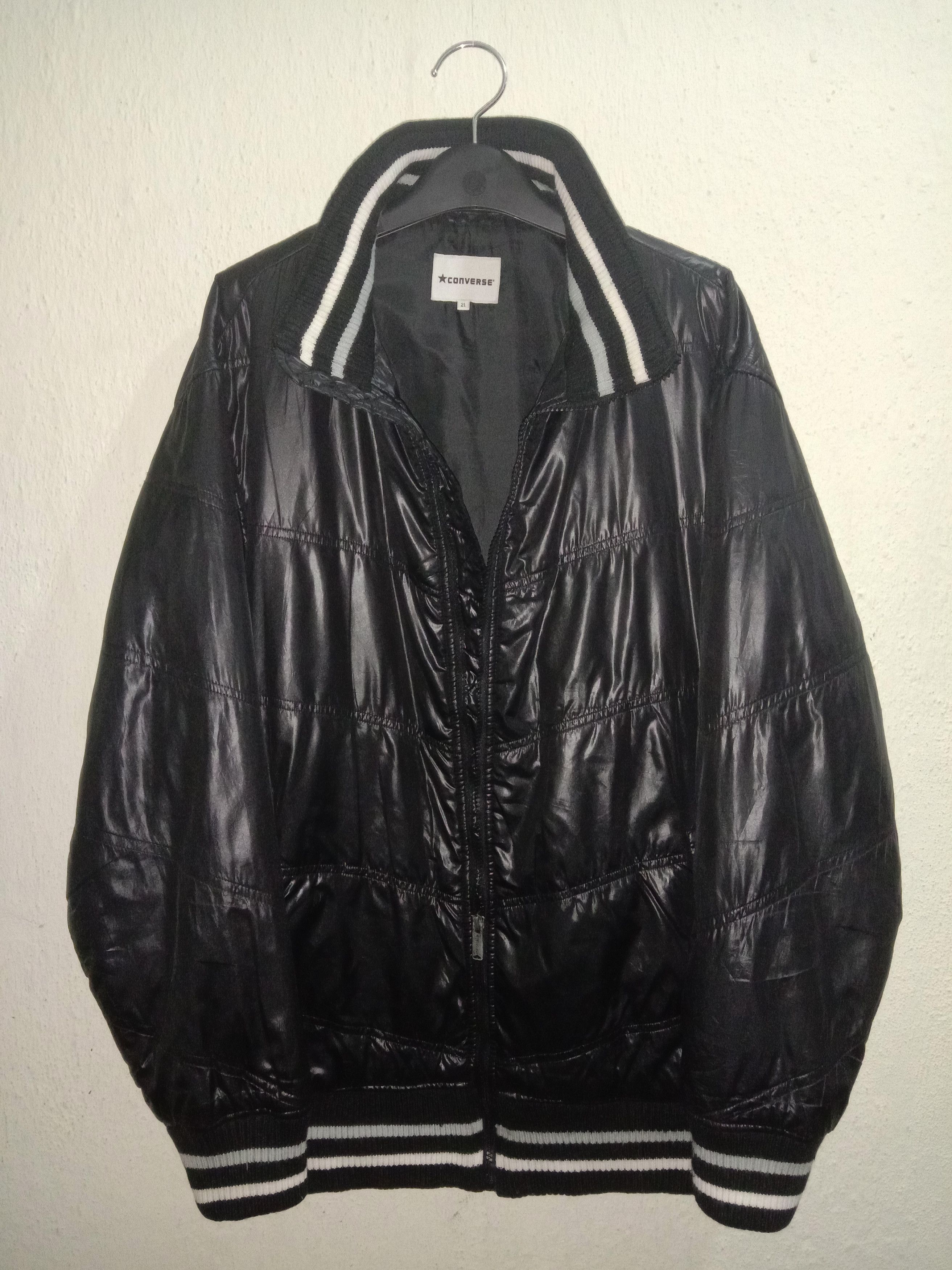 Converse Light Puffer Jacket / Black Size US L / EU 52-54 / 3 - 2 Thumbnail