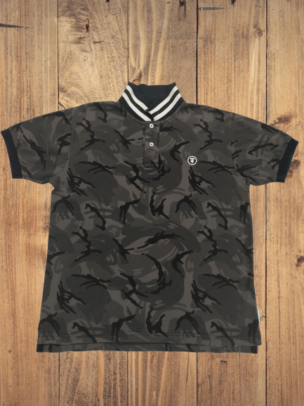 Aape Aape By A Bathing Ape Polo Camo Size US M / EU 48-50 / 2 - 1 Thumbnail