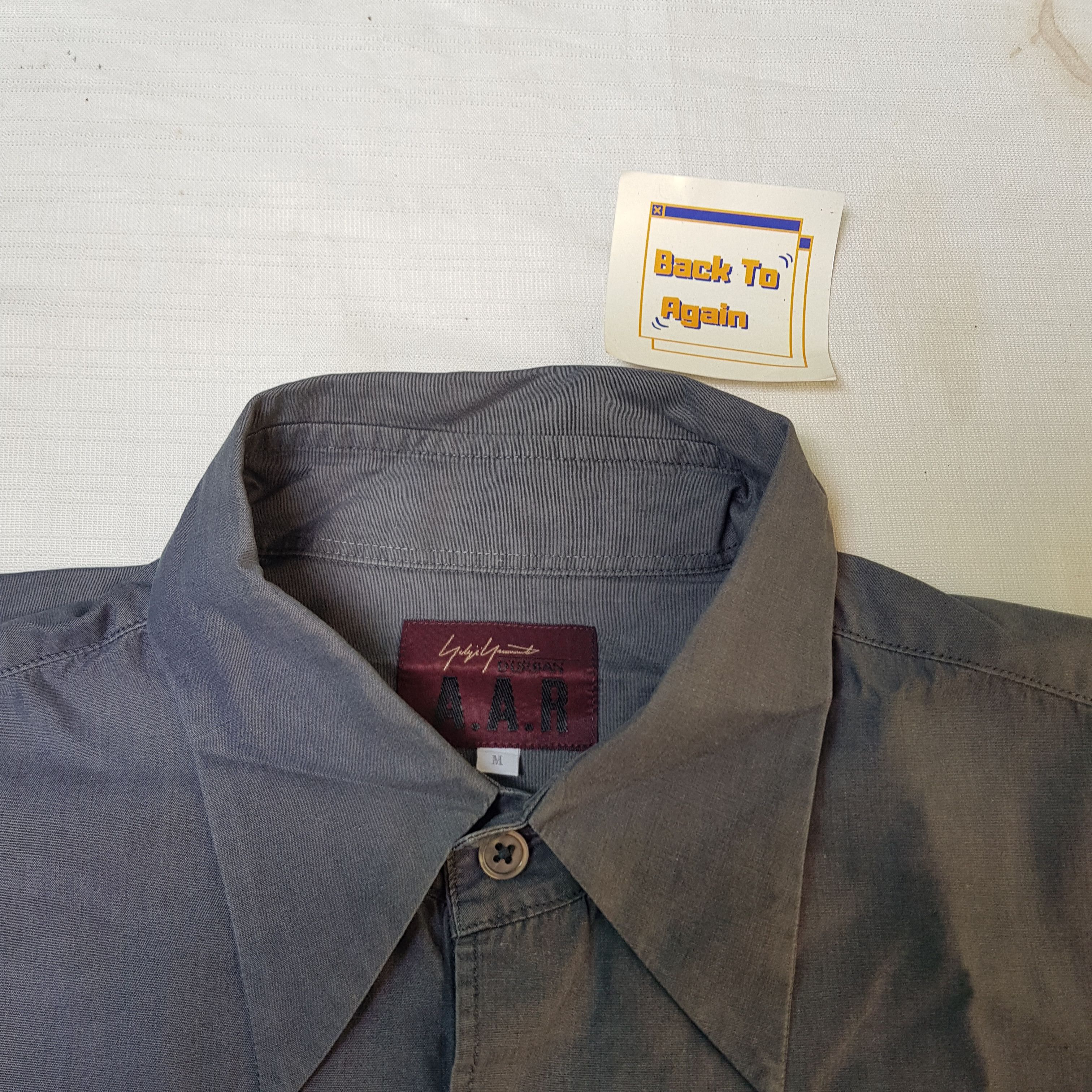 AAR by yohji yamamoto shirt button up