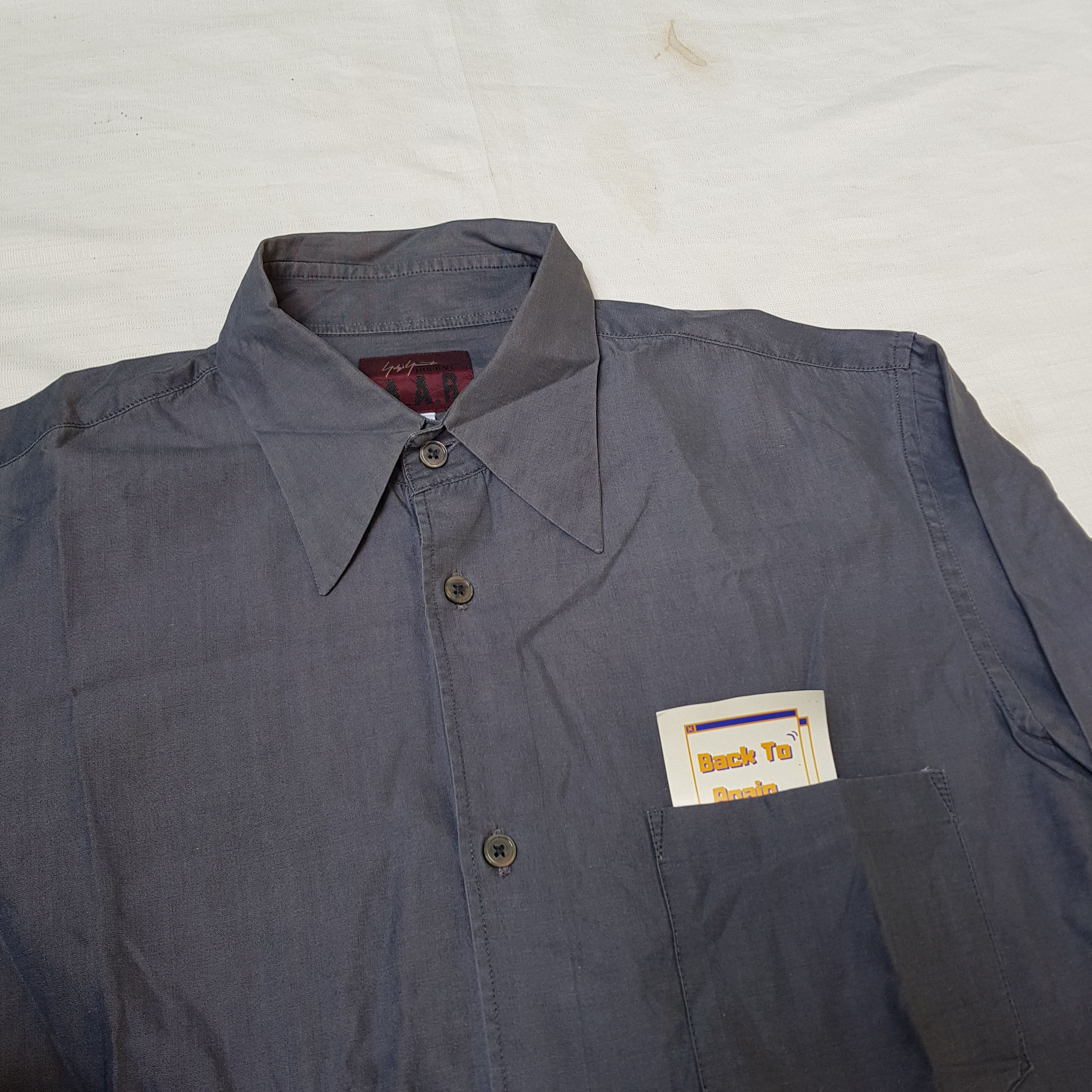 AAR by yohji yamamoto shirt button up