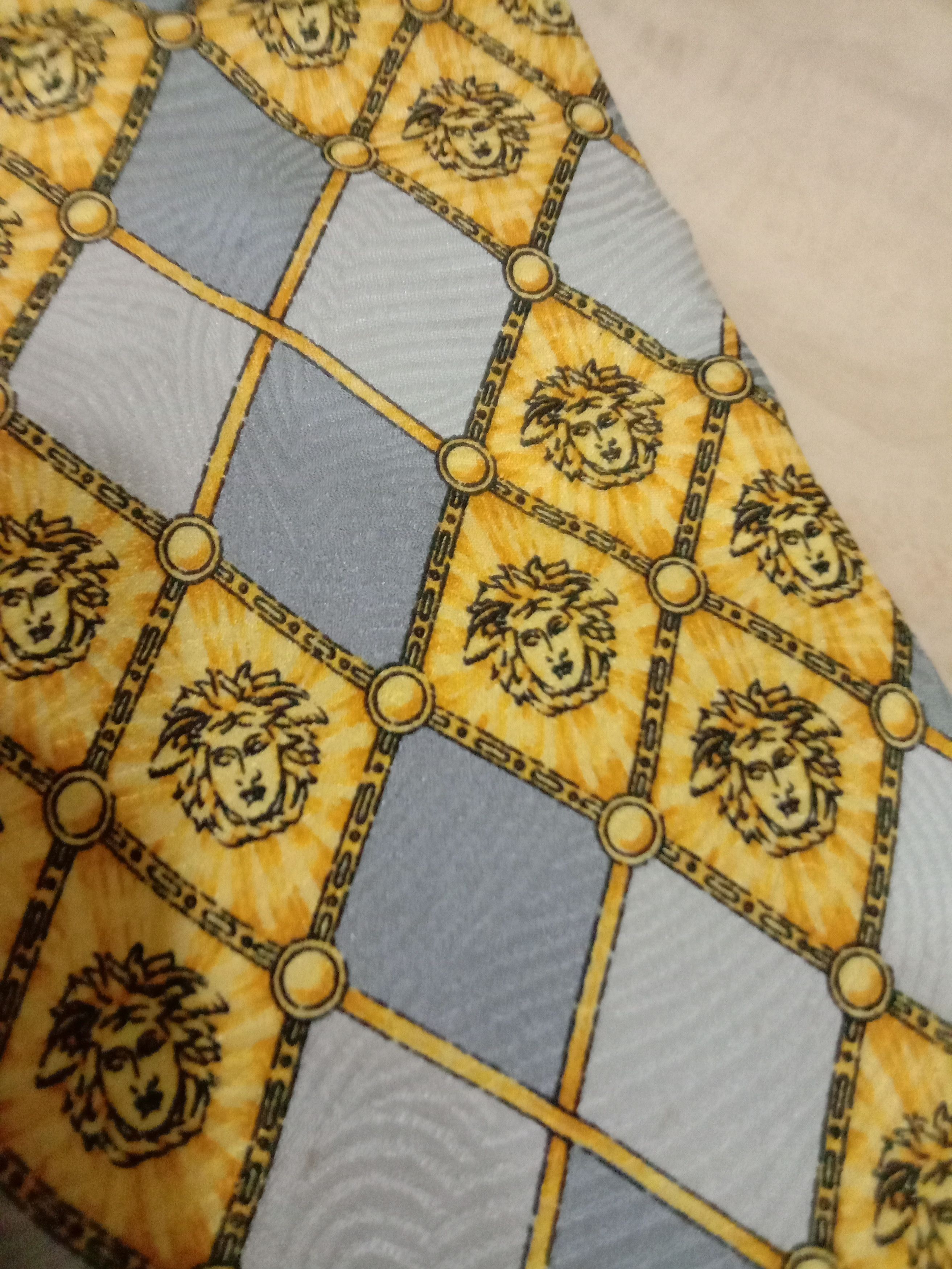 Versace Gianni Versace Tie Silk Made in Italy Size ONE SIZE - 4 Thumbnail